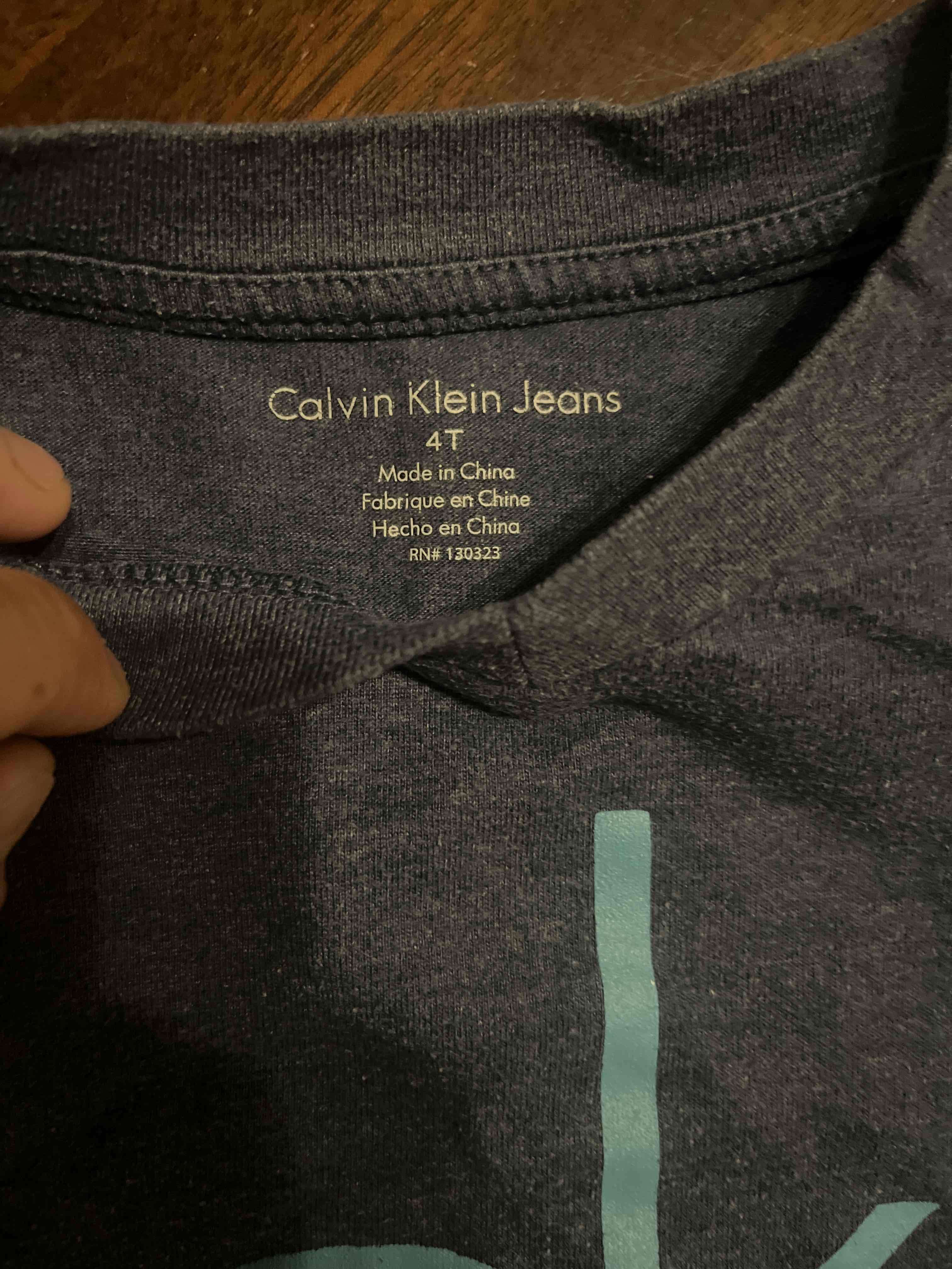 Polera Calvin Klein azul - miniatura 2