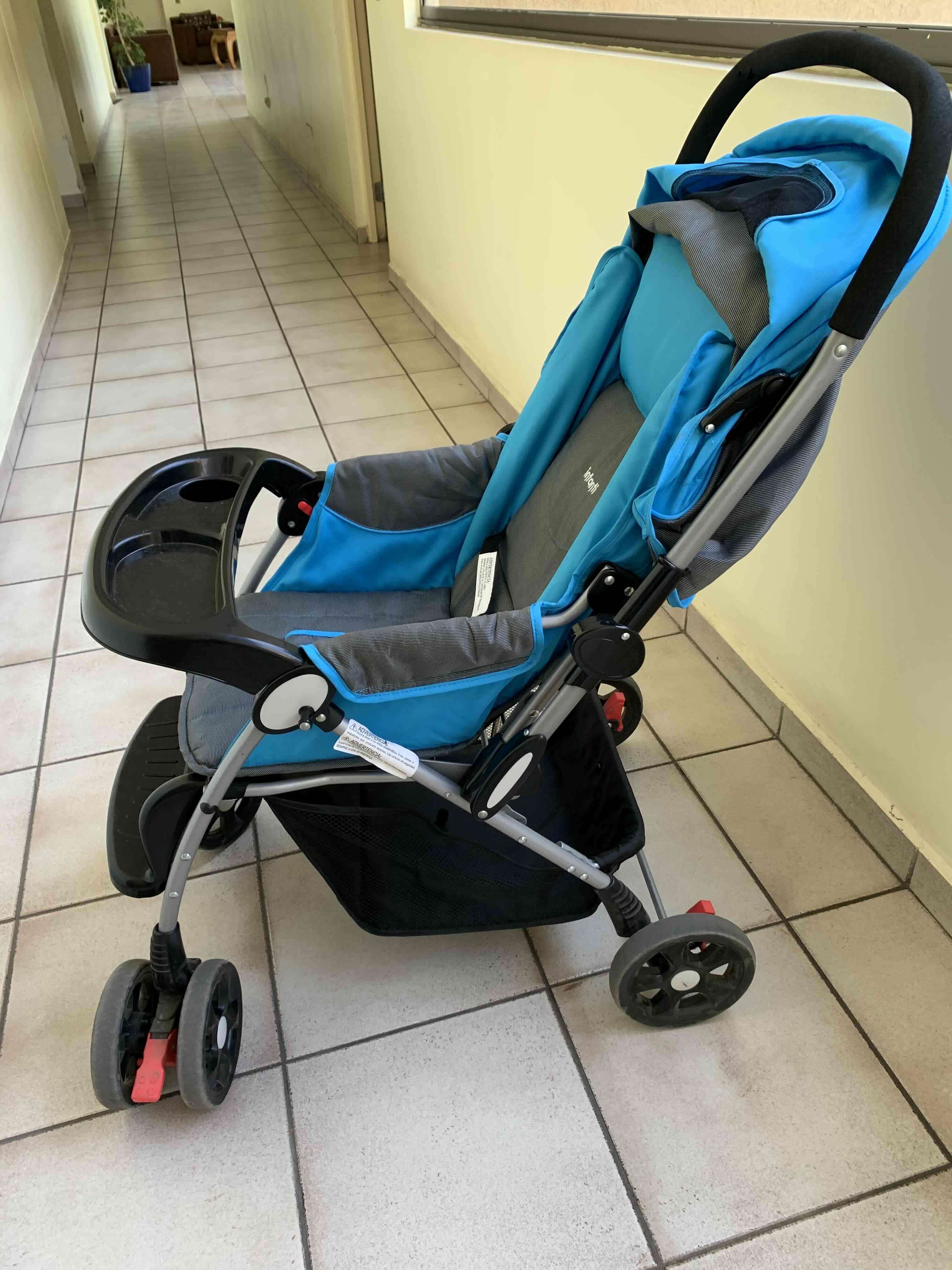 Coche para bebé Infanti azul - miniatura 2