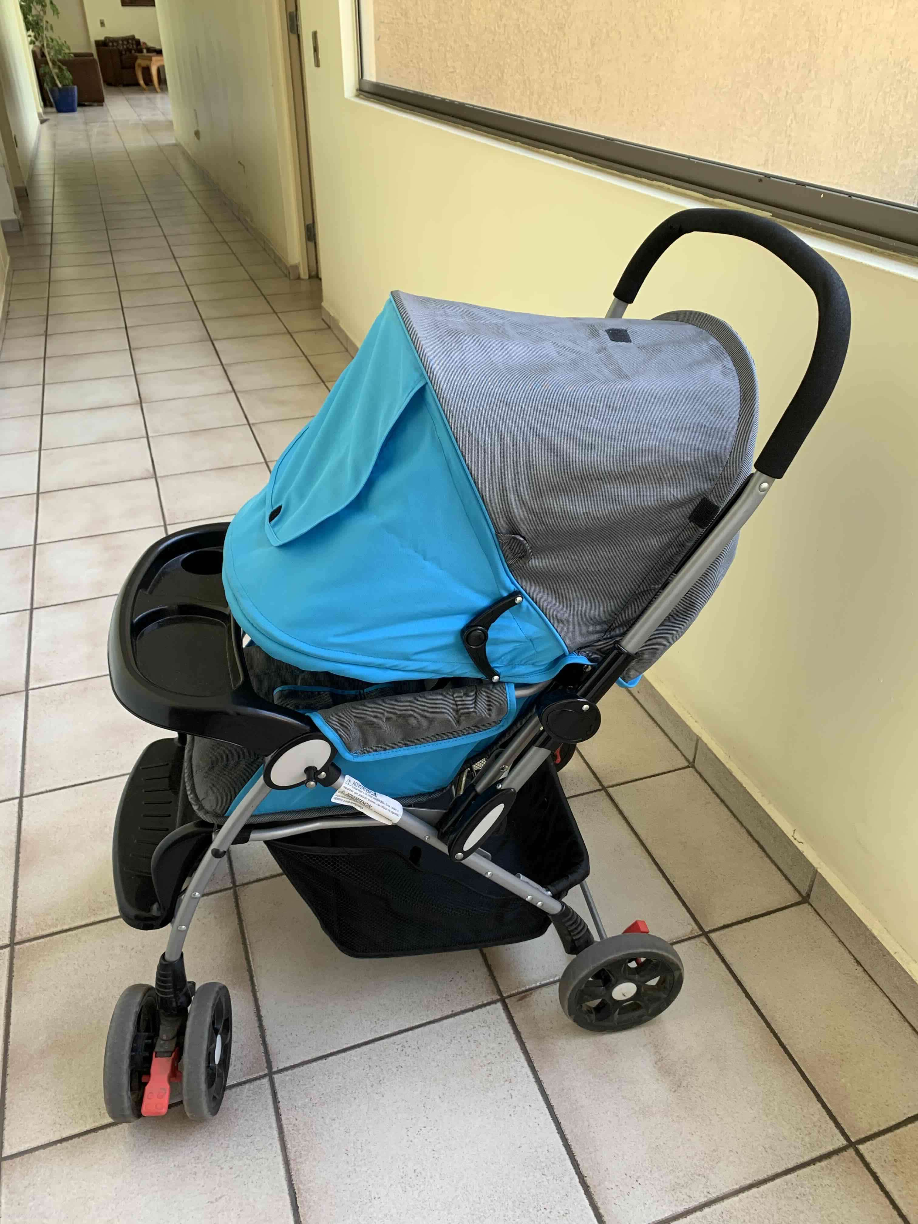 Coche para bebé Infanti azul - miniatura 3