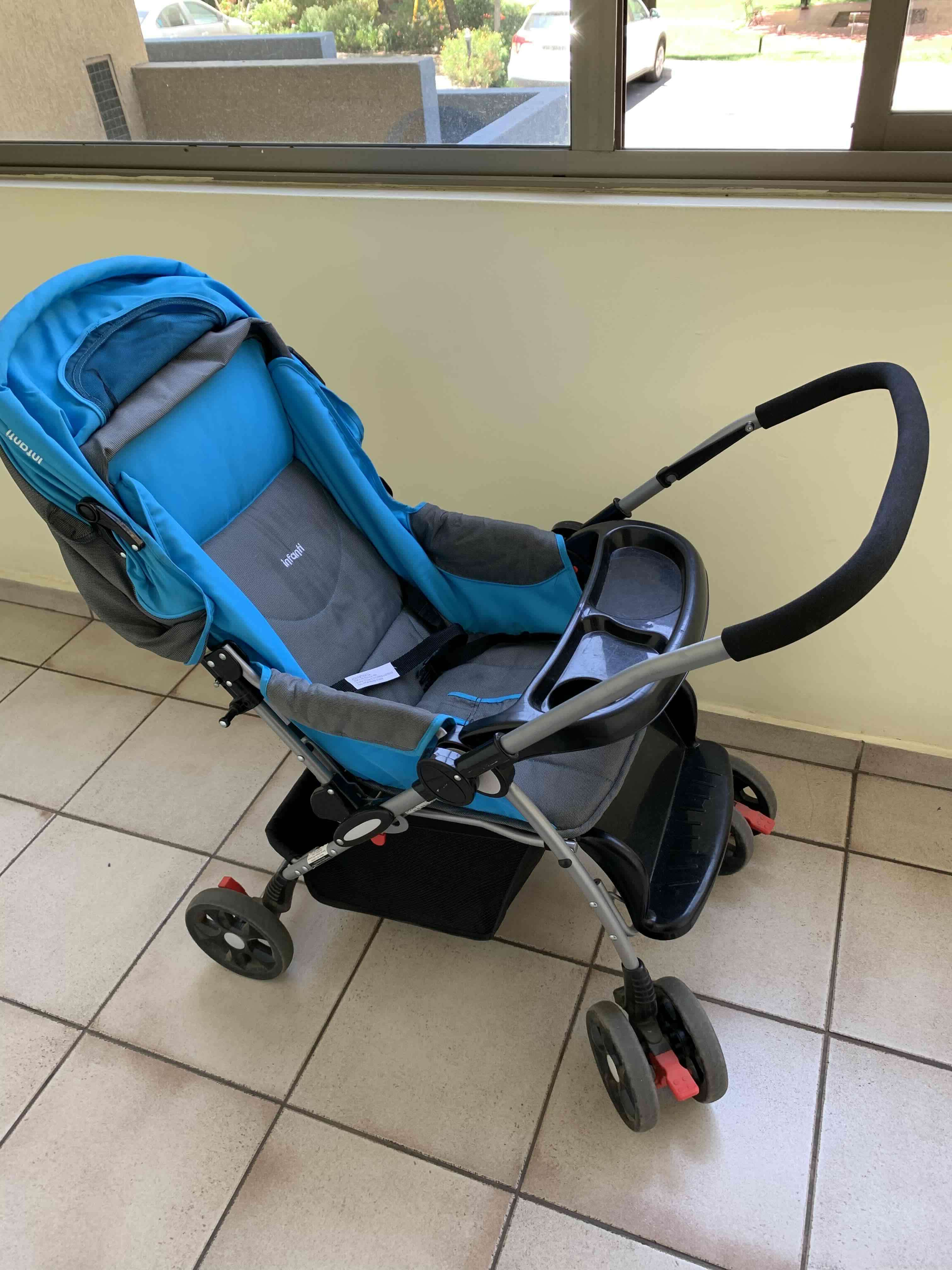 Coche para bebé Infanti azul - miniatura 5