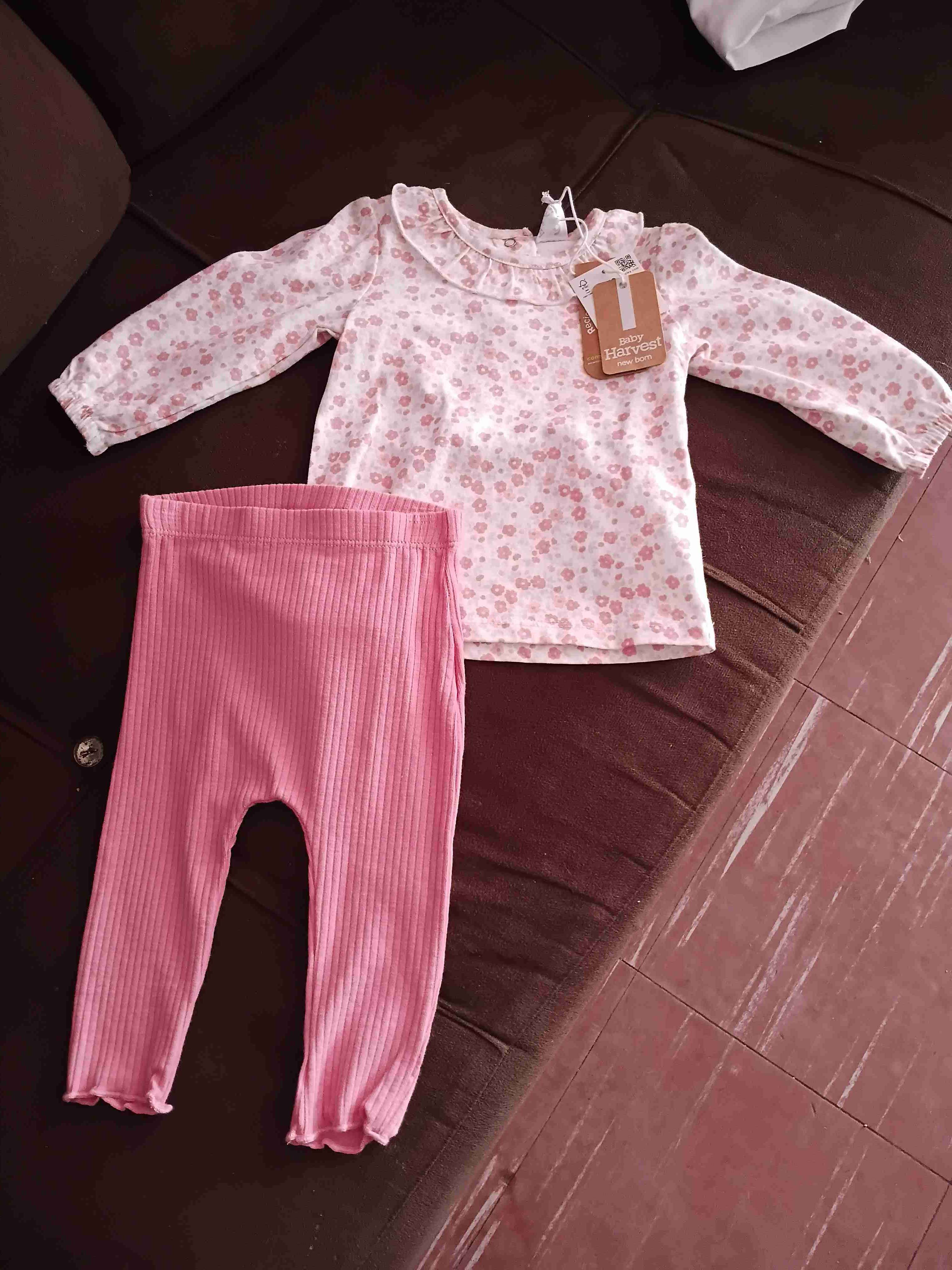 Conjunto bebé dos piezas floral