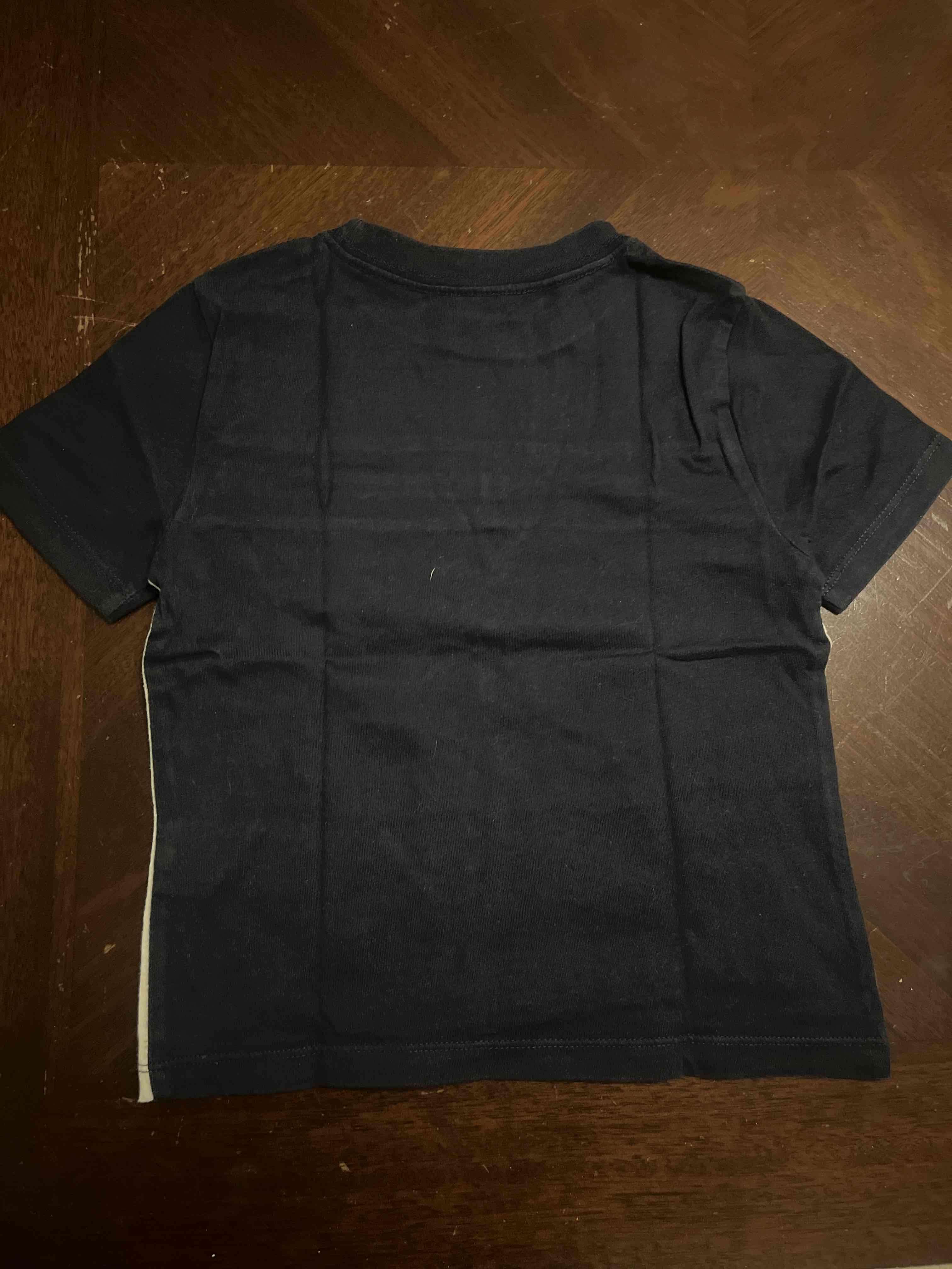 Polera niño Hilfiger blanca y azul - miniatura 3