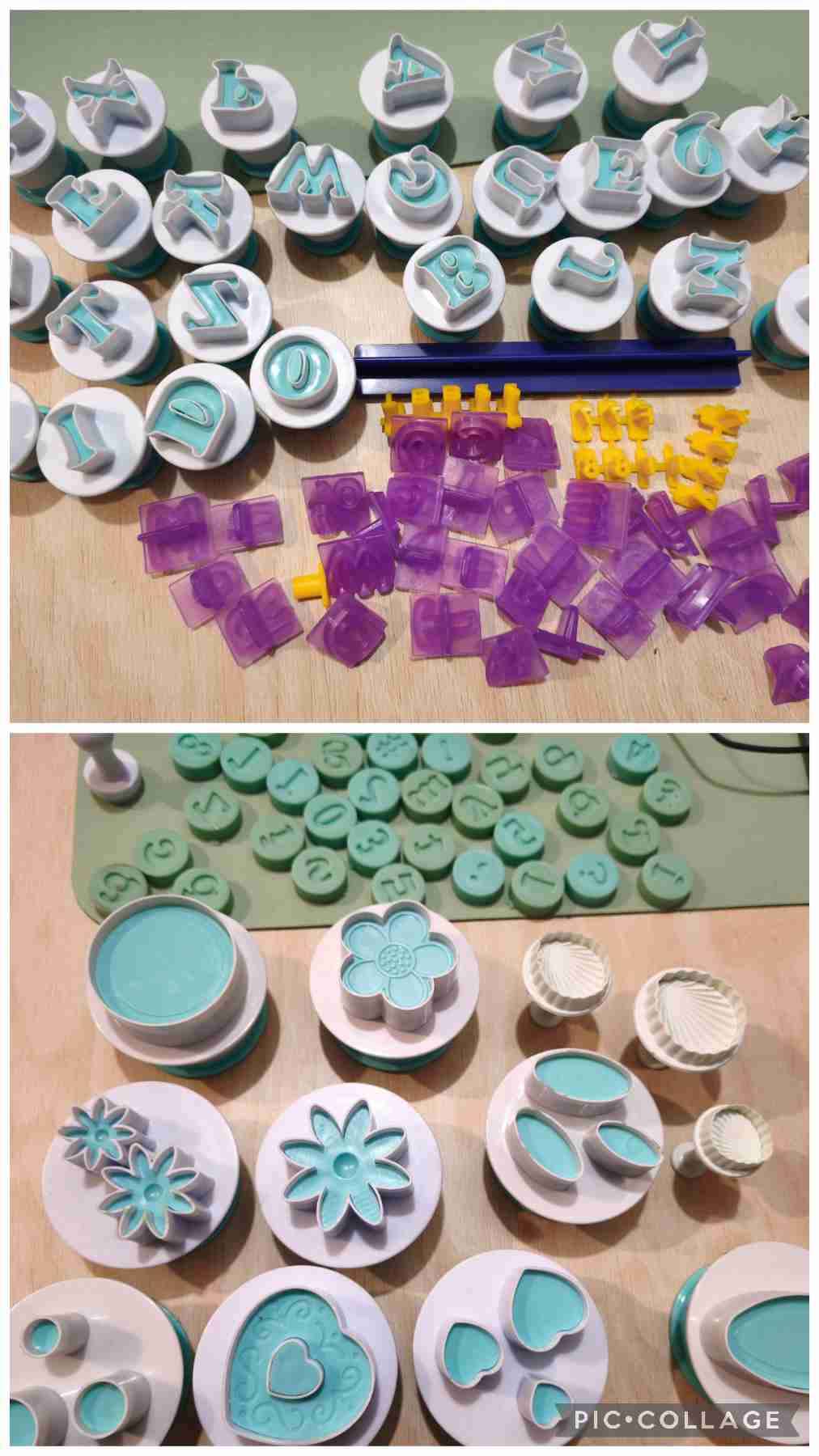 Set de moldes para hornear, sets modelar fondant - miniatura 2