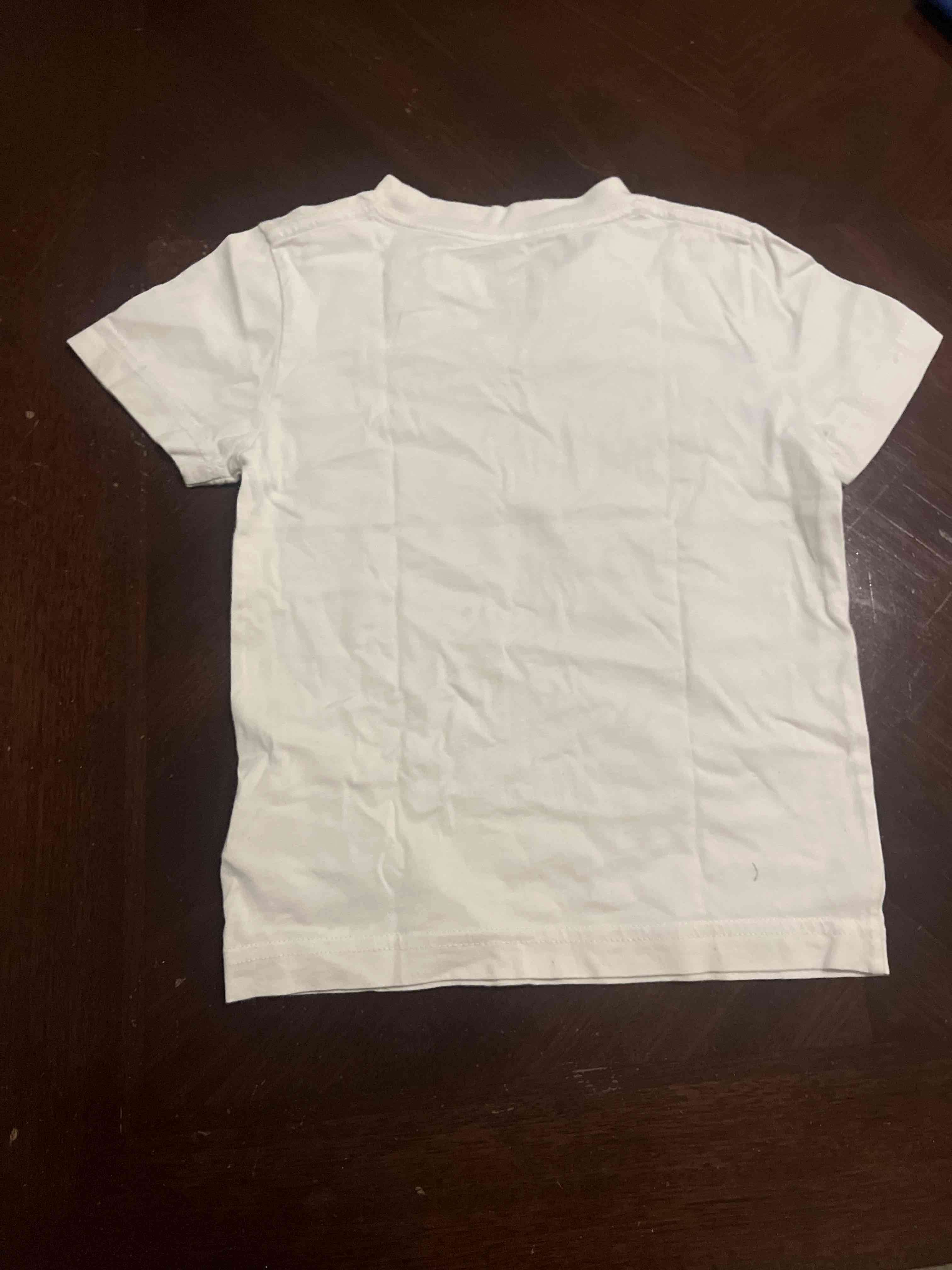 Polera blanca Nike 'Just Do It' infantil - miniatura 3