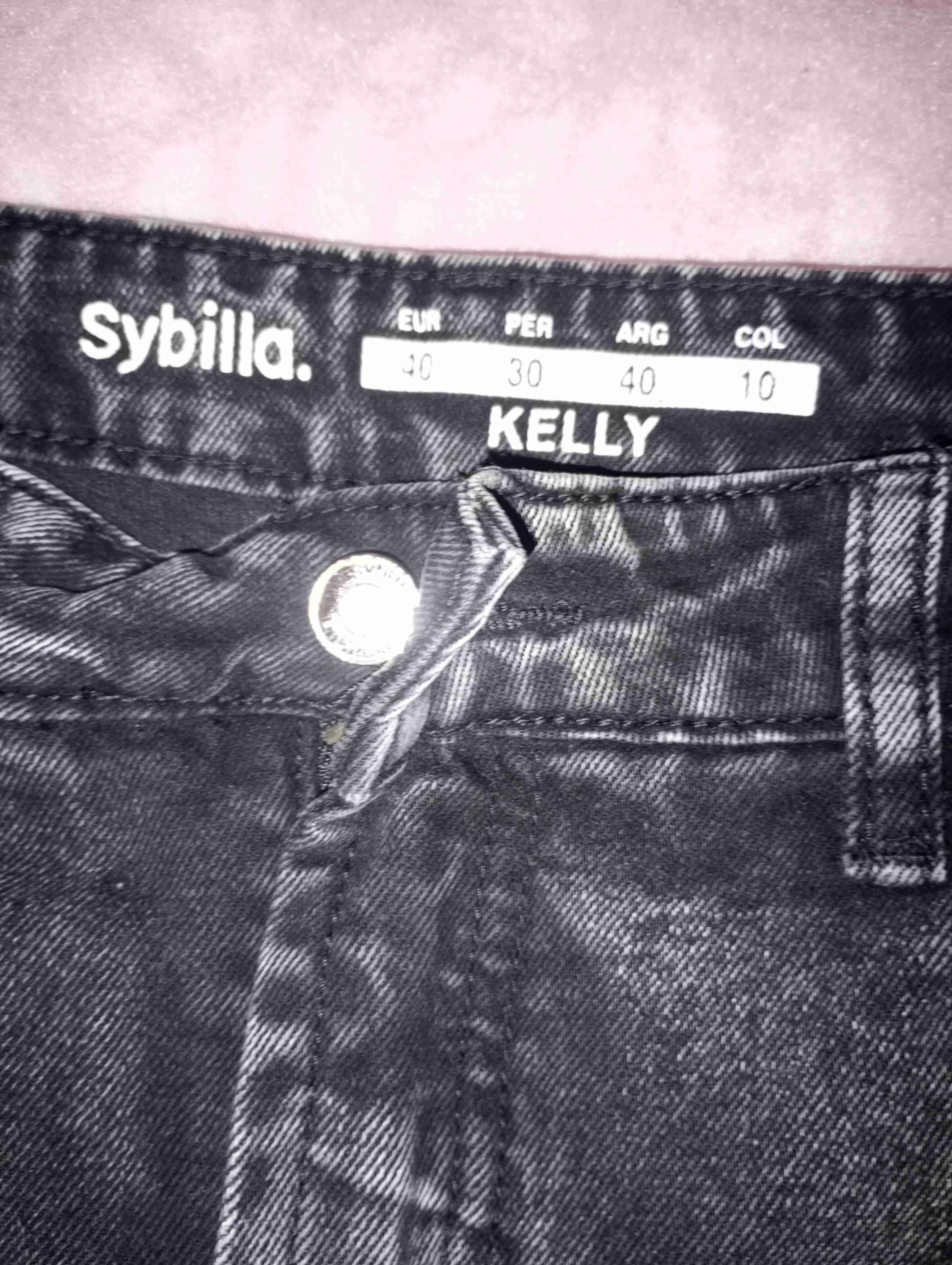 Jeans negros mujer Sybilla