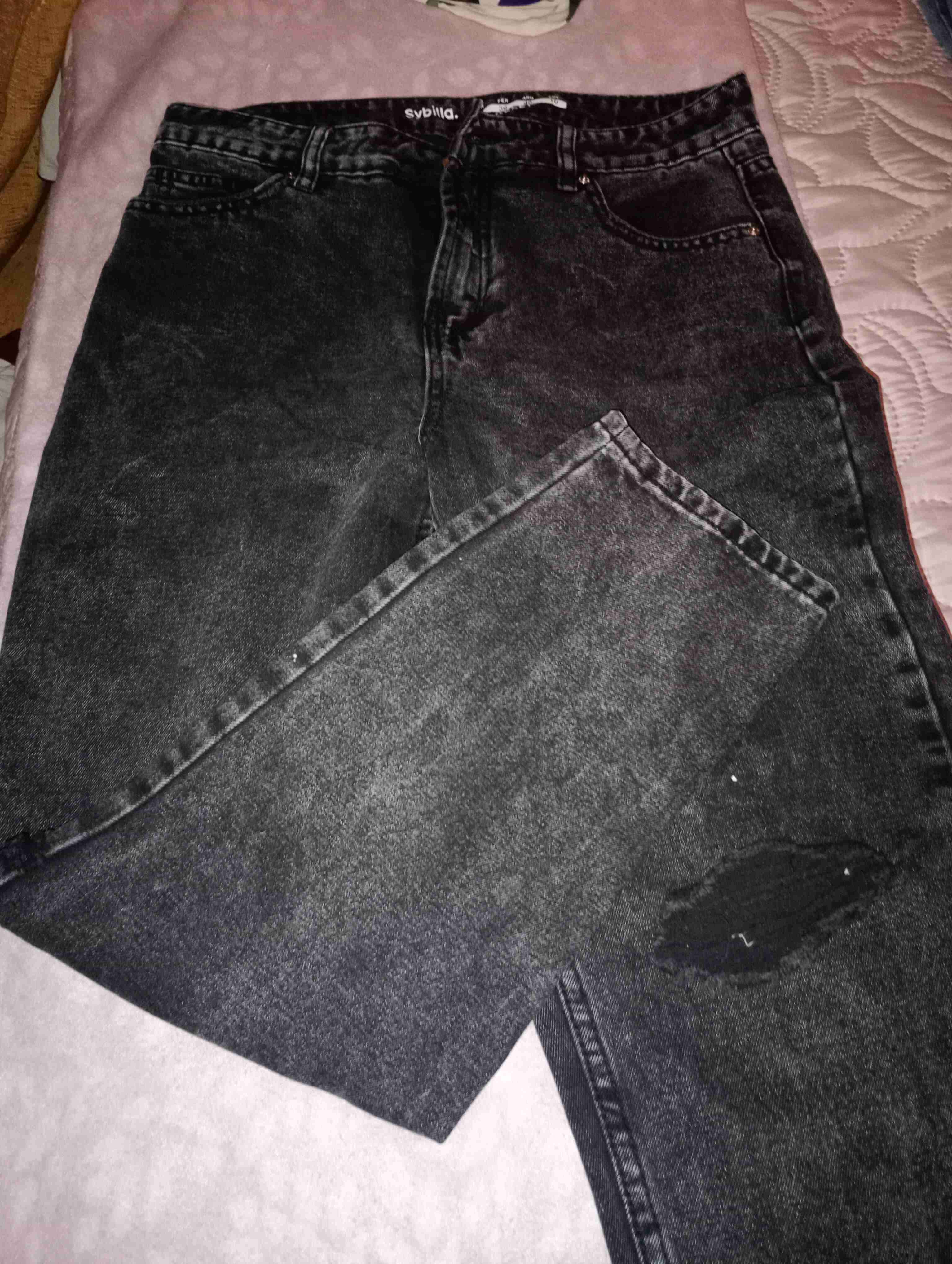 Jeans negros mujer Sybilla - miniatura 3