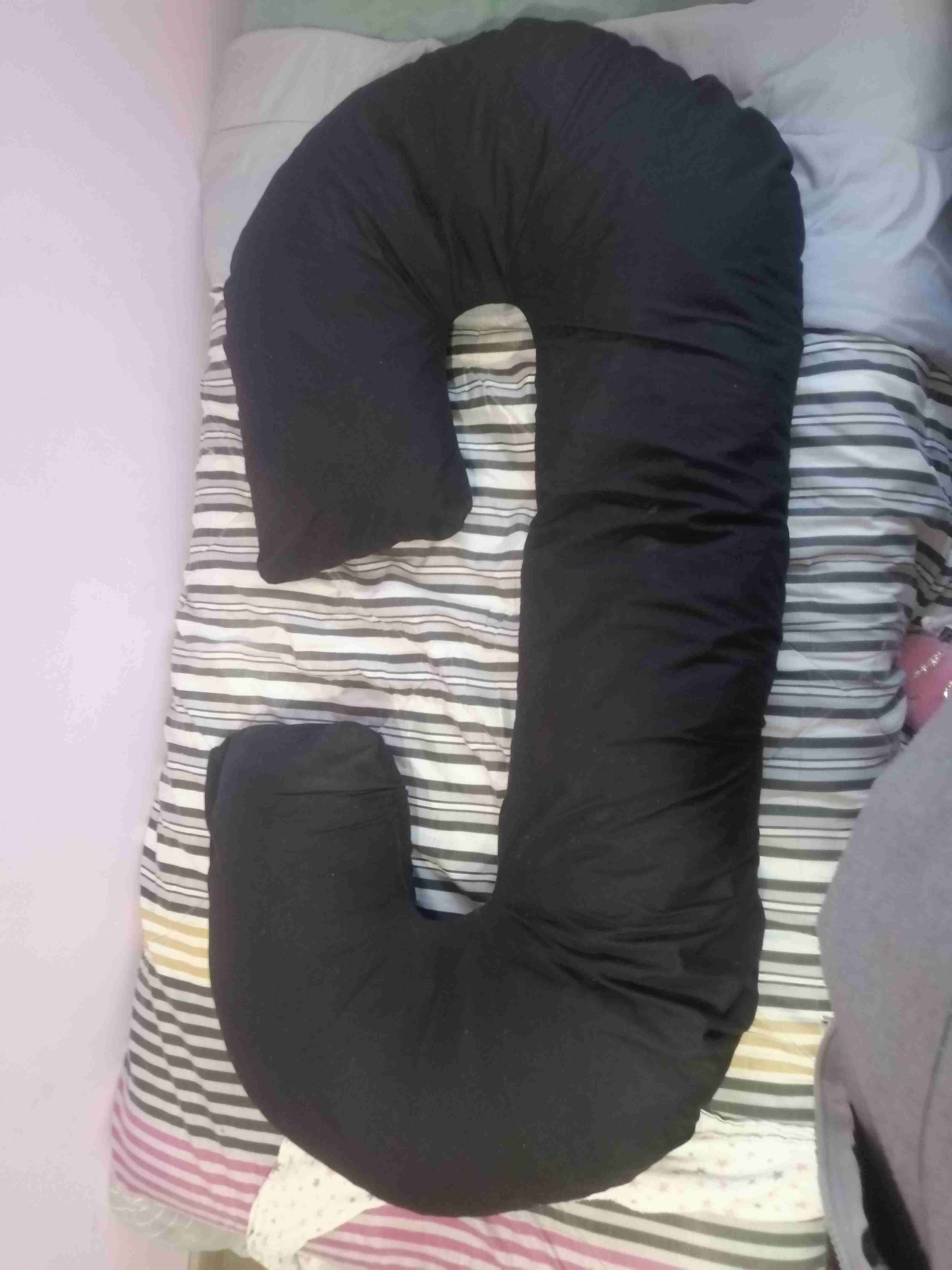 Cojín de embarazo negro