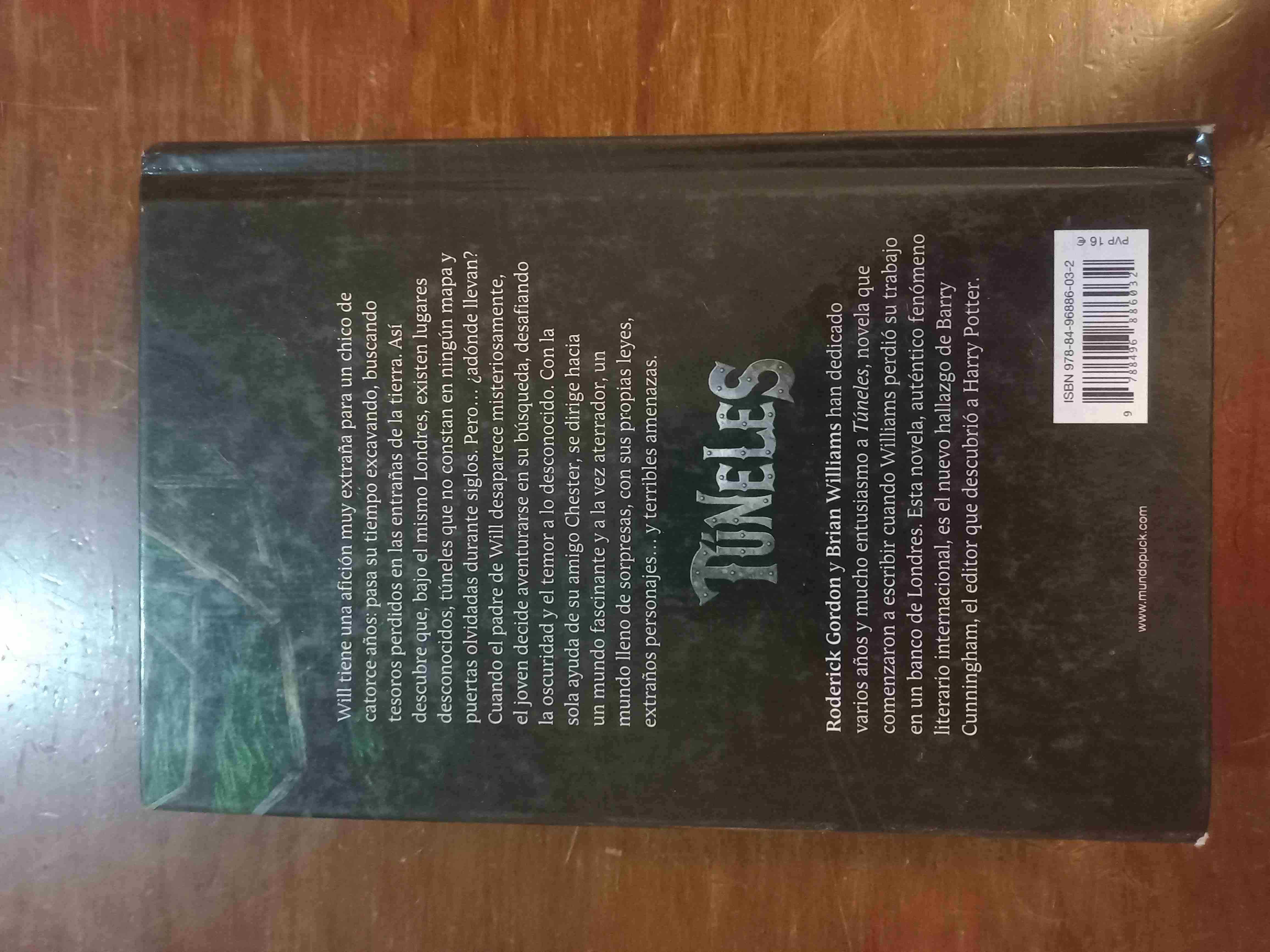 Libro Túneles de Roderick Gordon y Brian Williams - miniatura 2