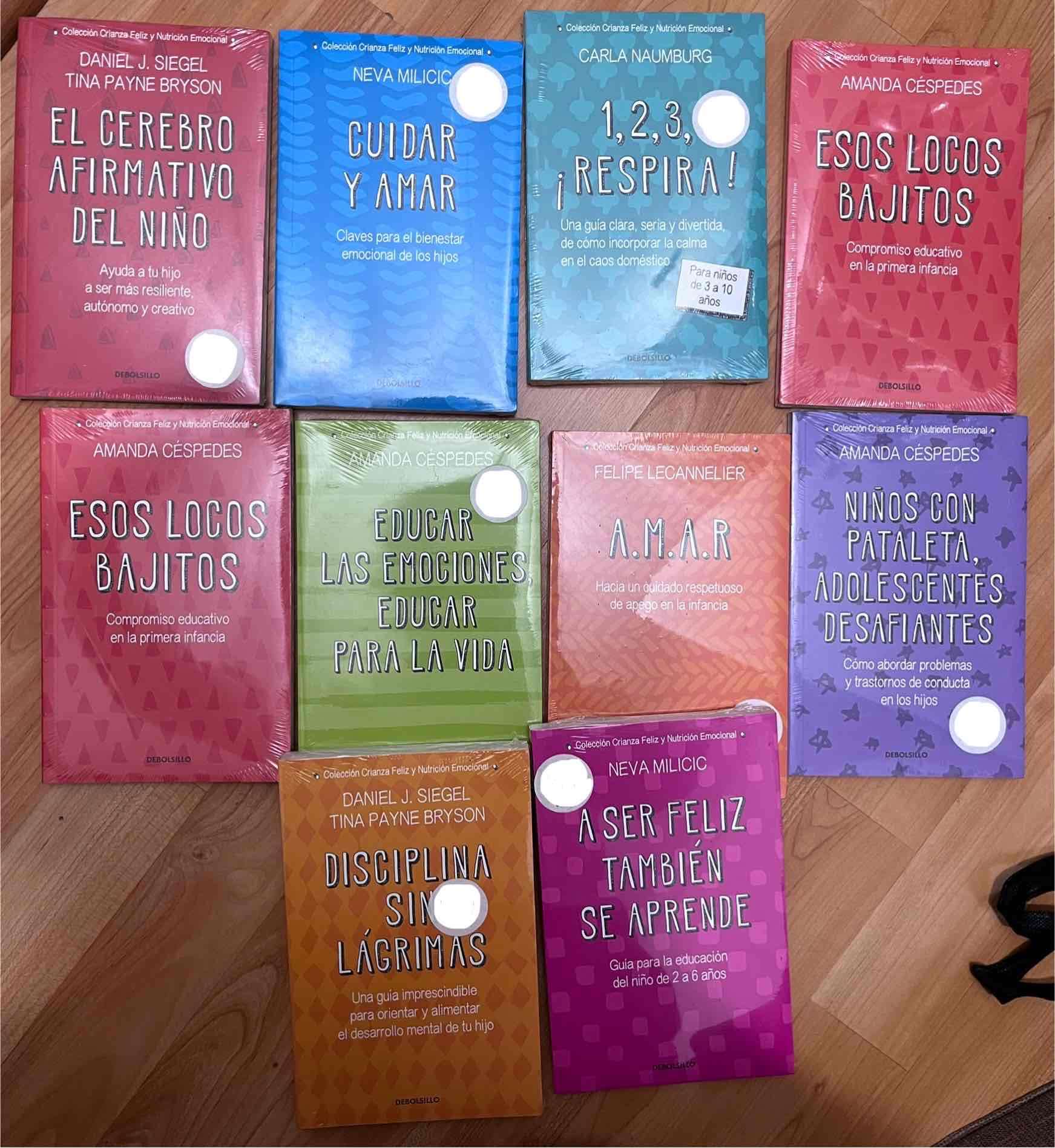 Set de libros de crianza