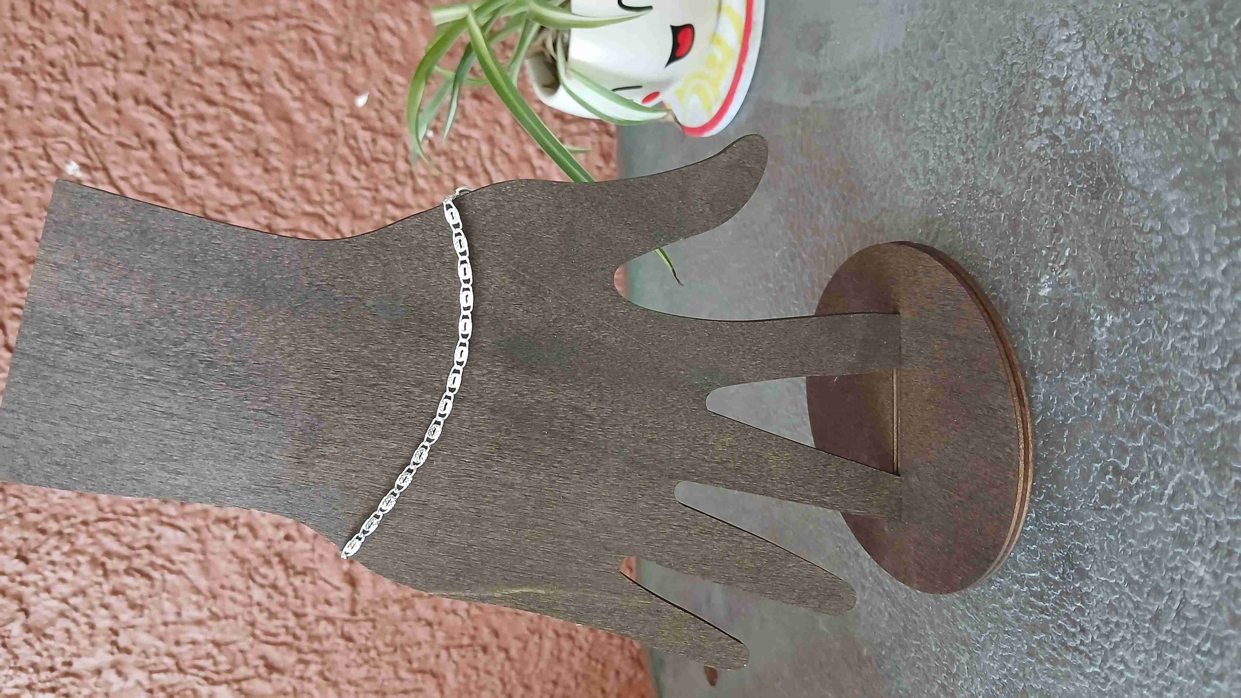 Pulsera de plata eslabones - miniatura 4