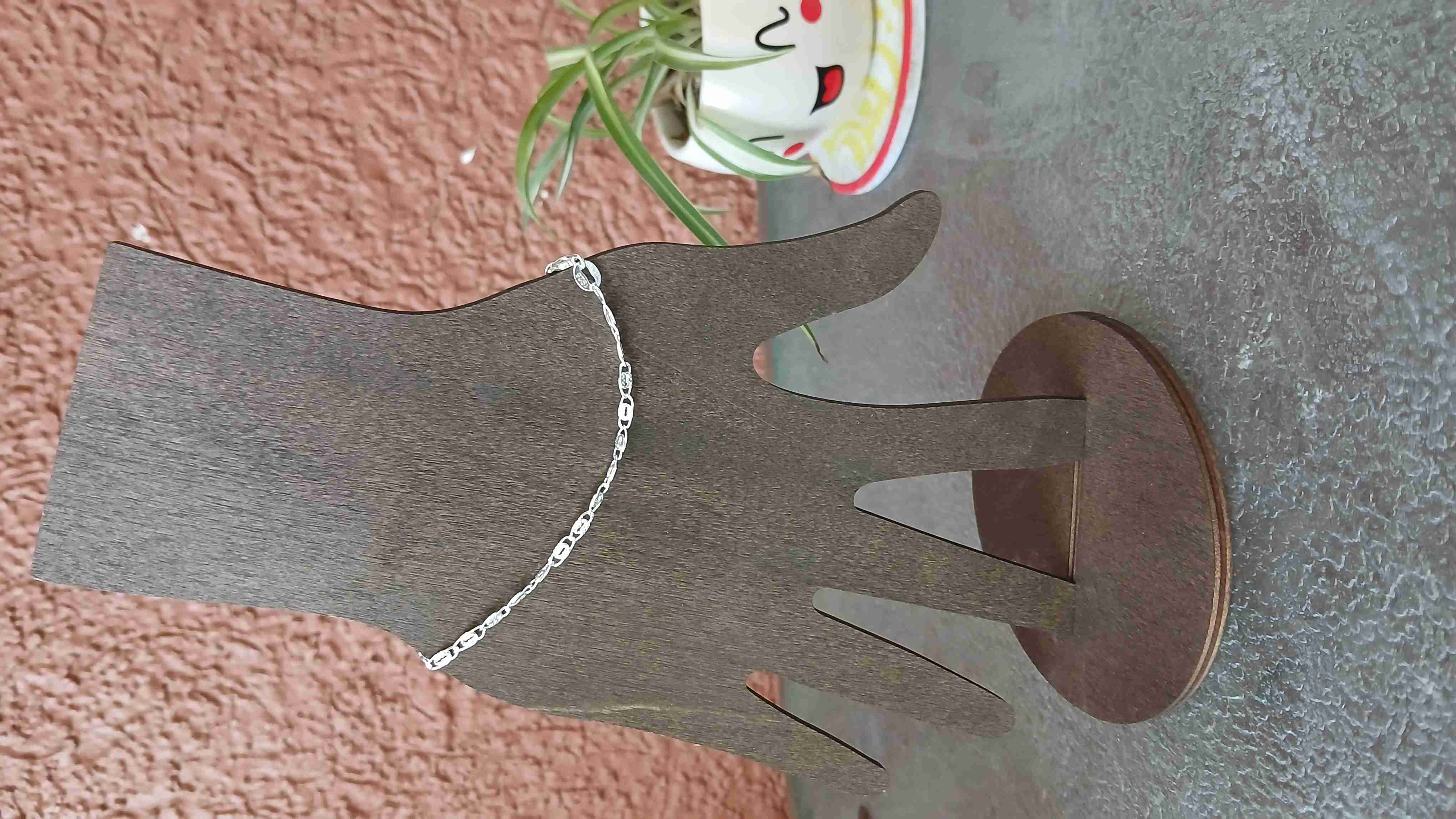 Pulsera de plata eslabones - miniatura 5