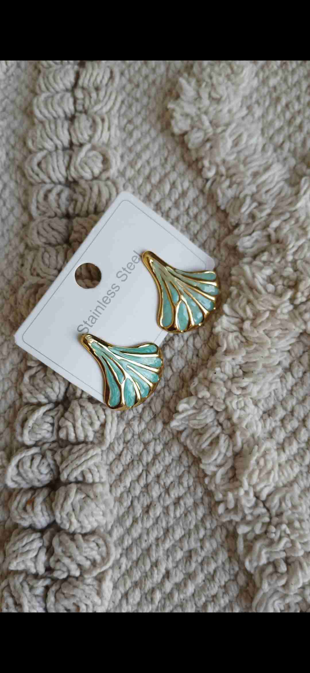 Aros de acero inoxidable dorados - miniatura 3