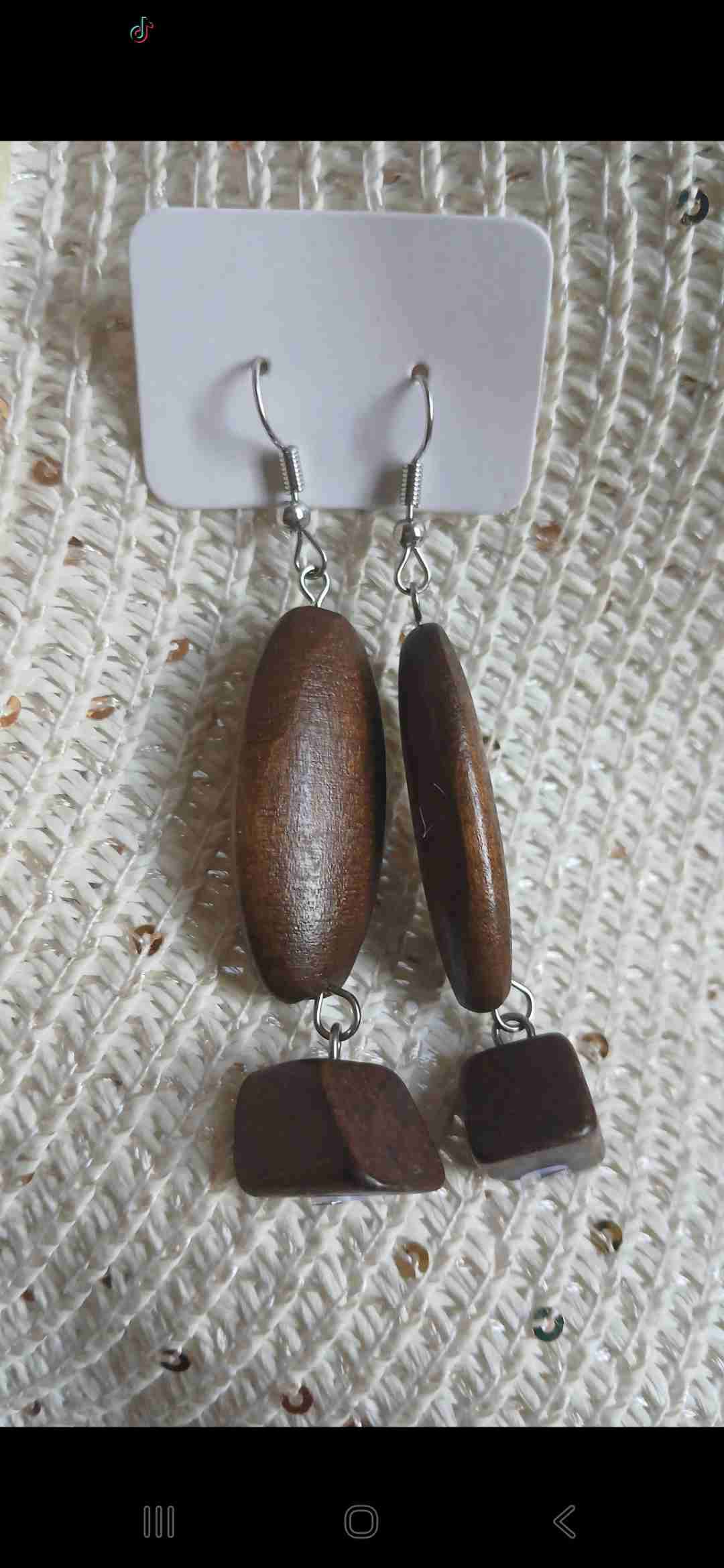 Aros de madera colgantes - miniatura 2
