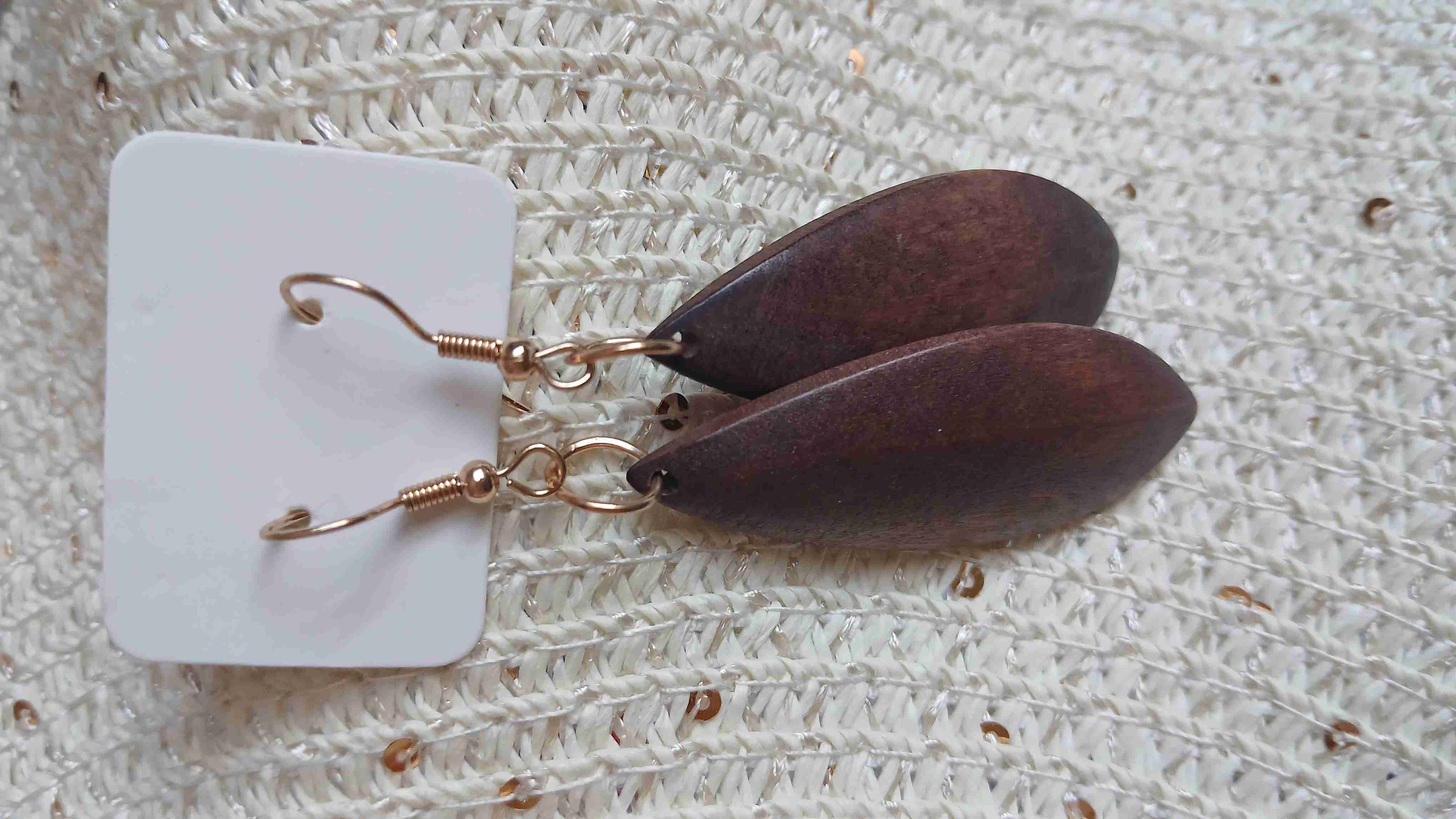 Aros de madera rústicos