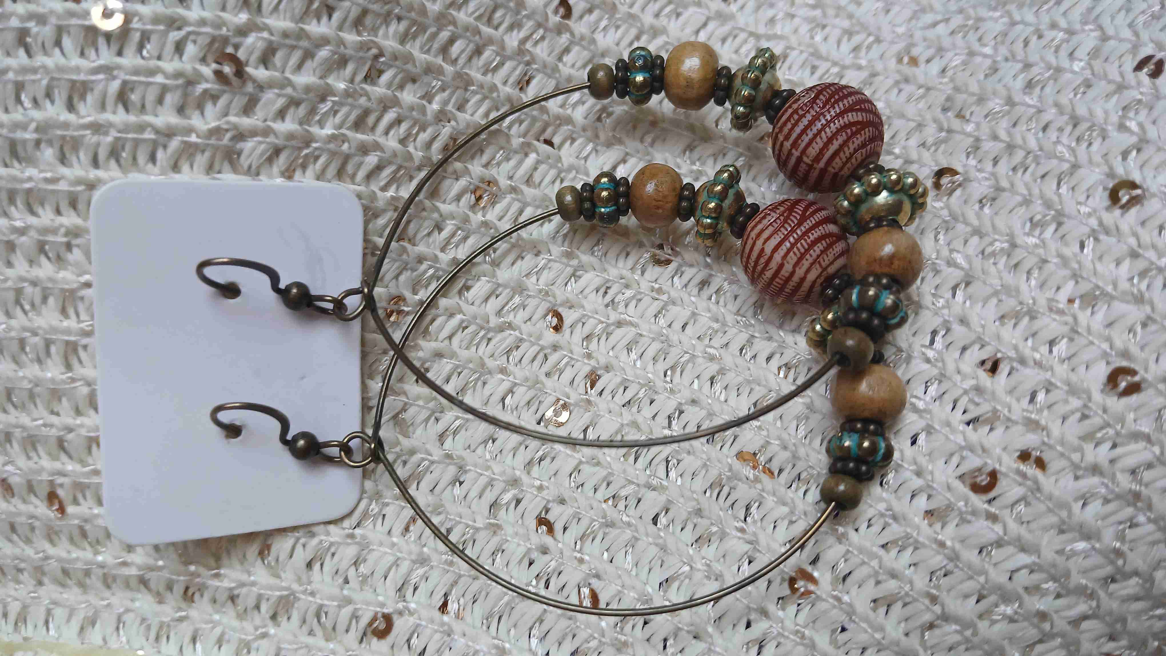 Aros colgantes estilo bohemio