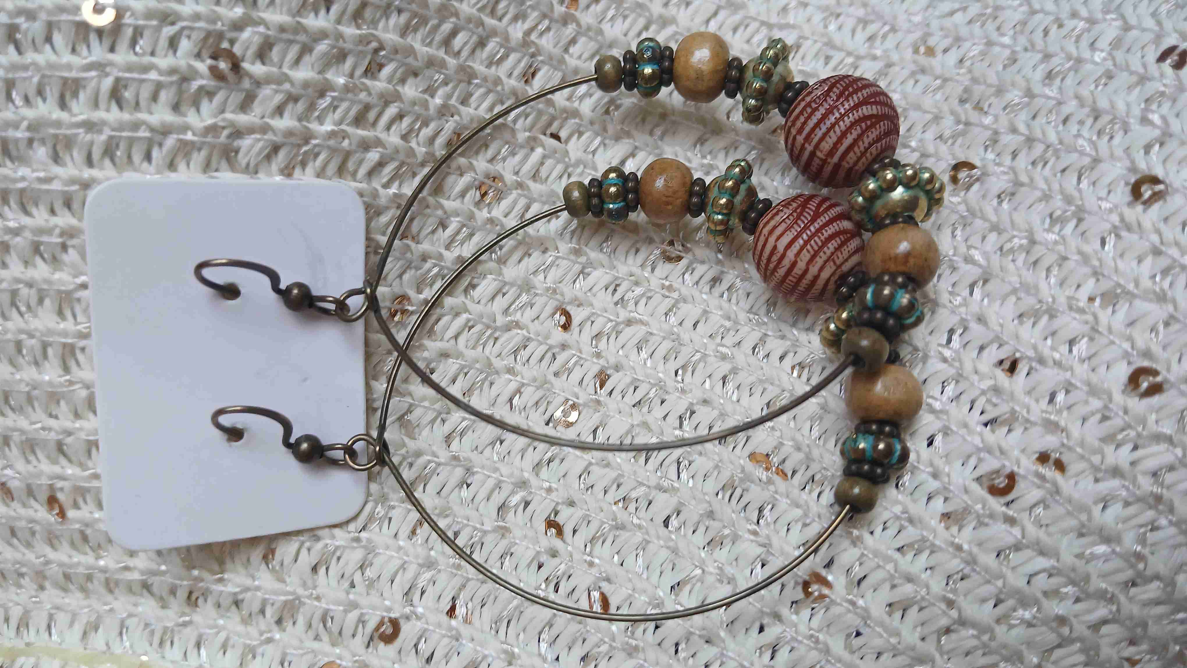 Aros colgantes estilo bohemio - miniatura 3