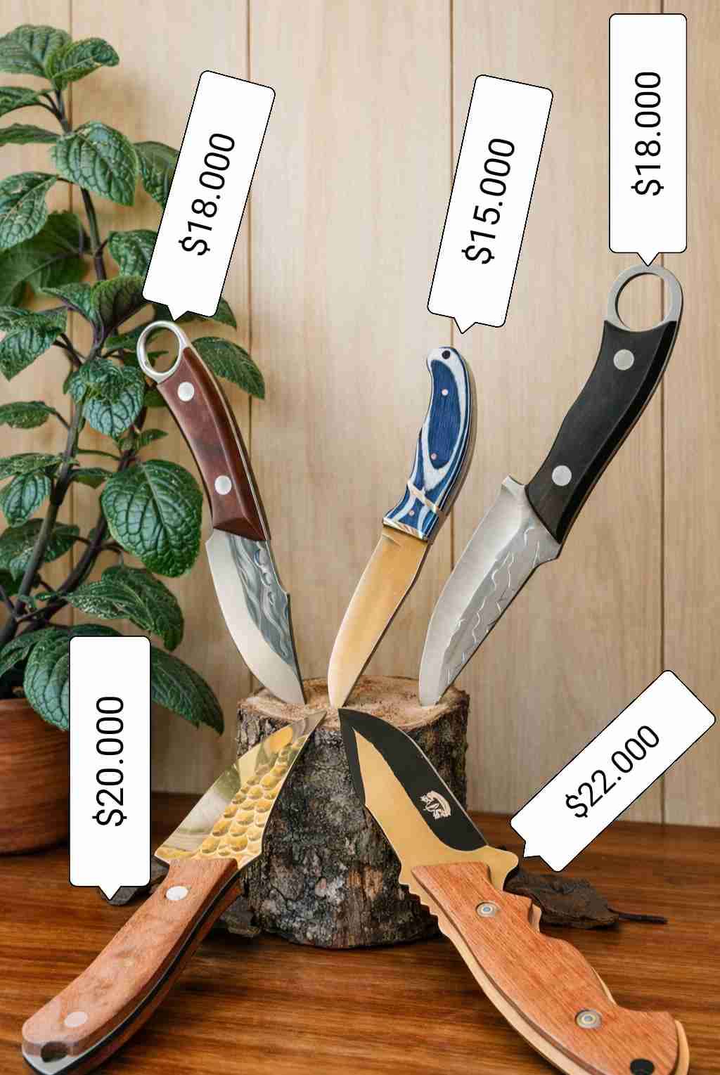 Cuchillo acero inoxidable 4mm - miniatura 4