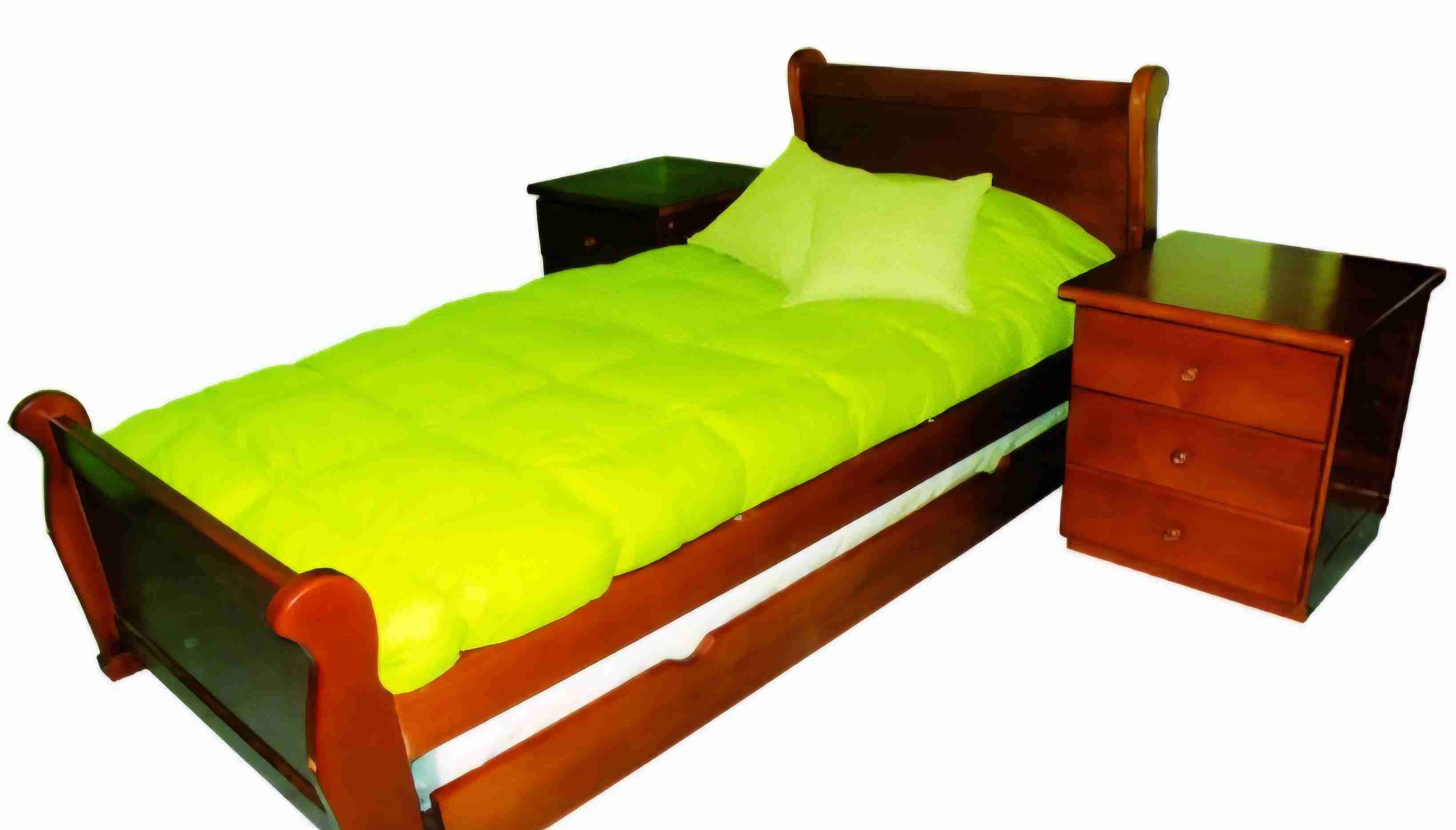 Cuna/cama transición madera Rauli - miniatura 2