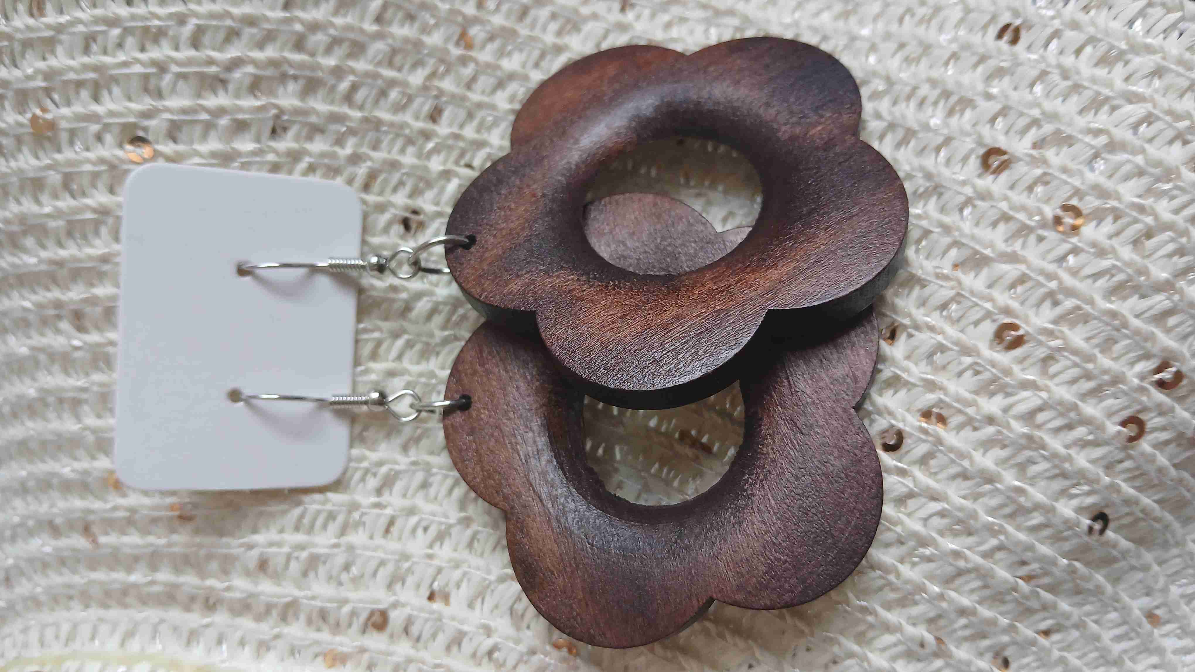 Aros de madera floral - miniatura 4