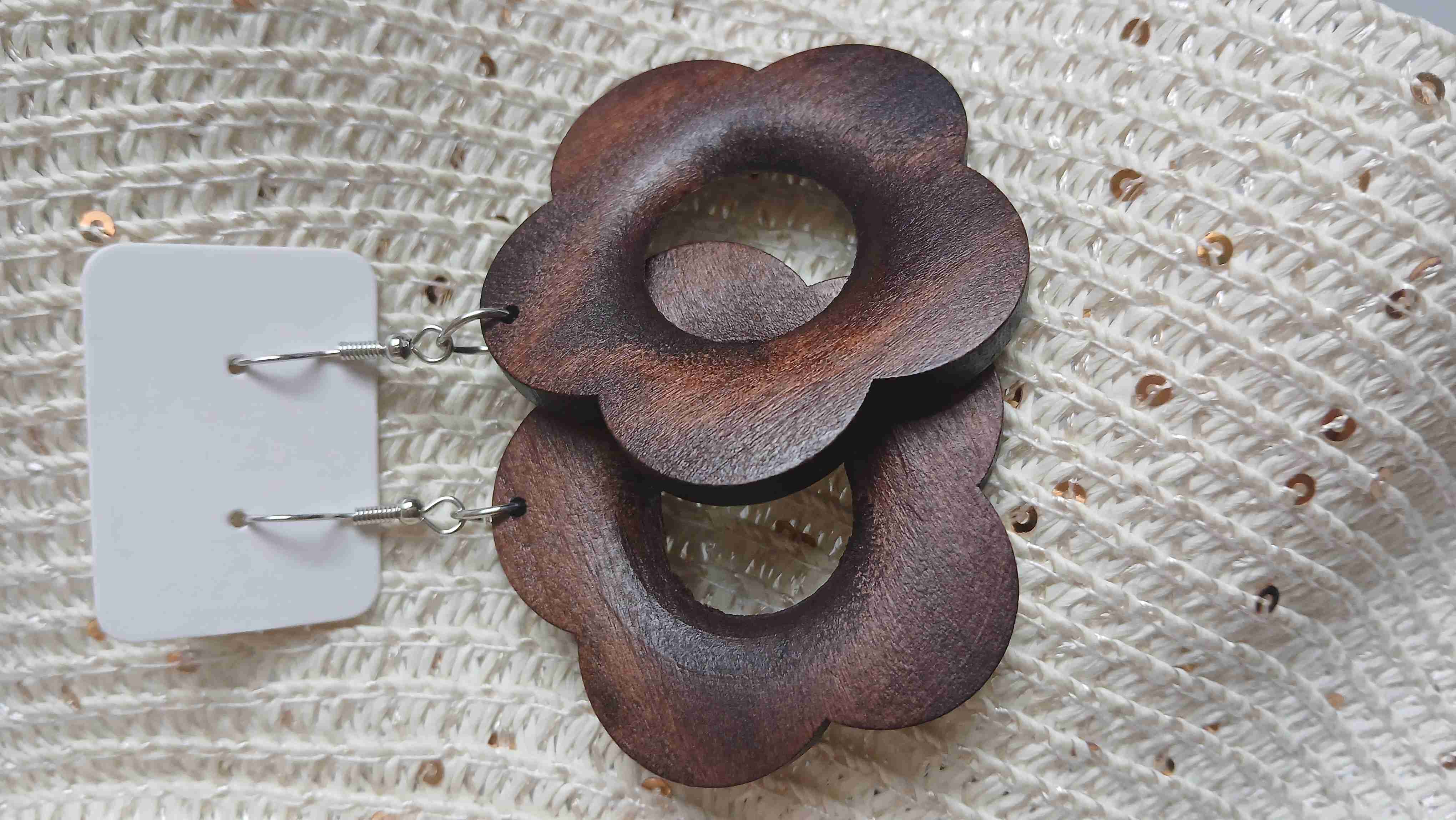 Aros de madera floral - miniatura 5