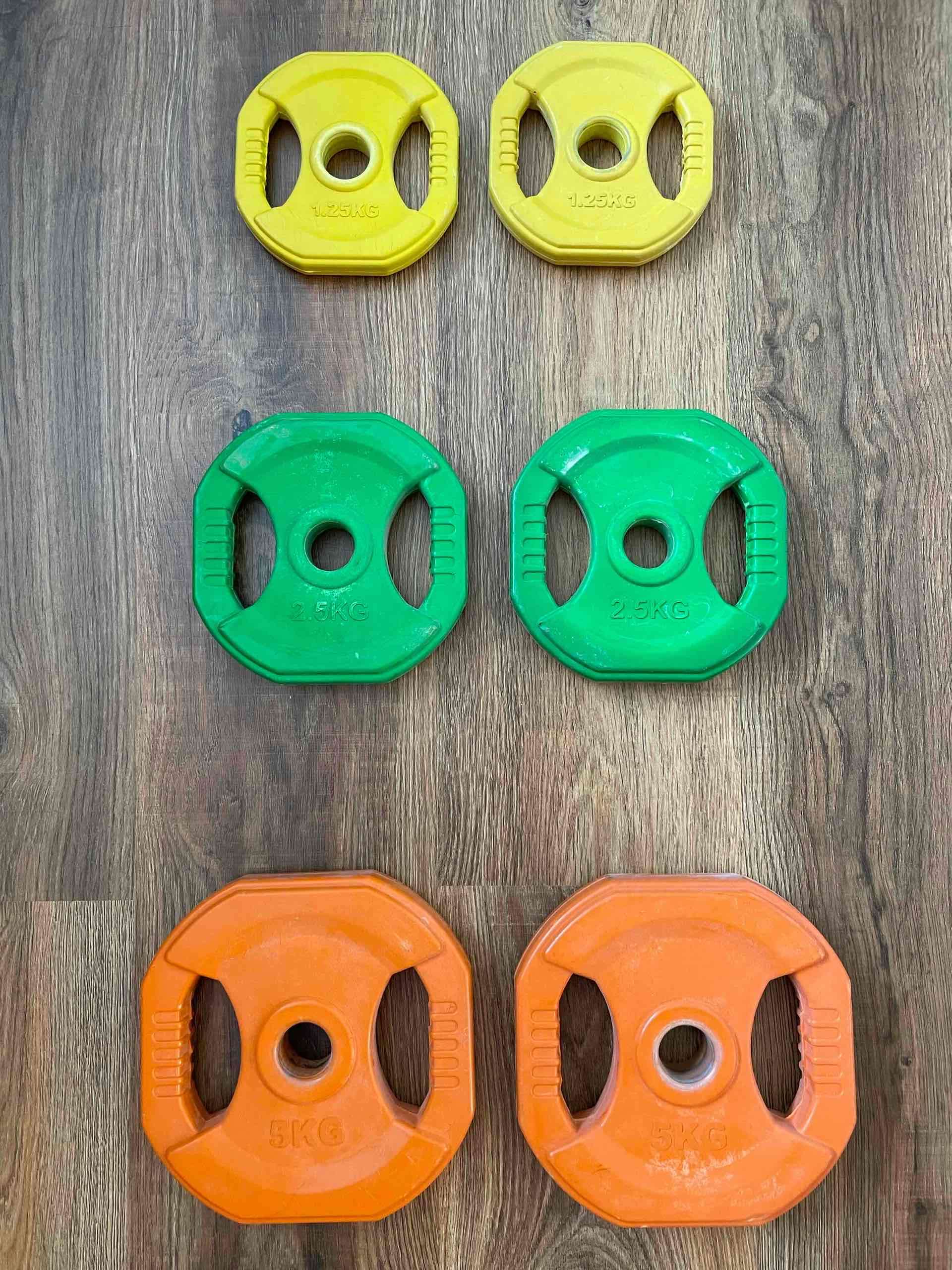 Kit barra pesas 20 kg - miniatura 2