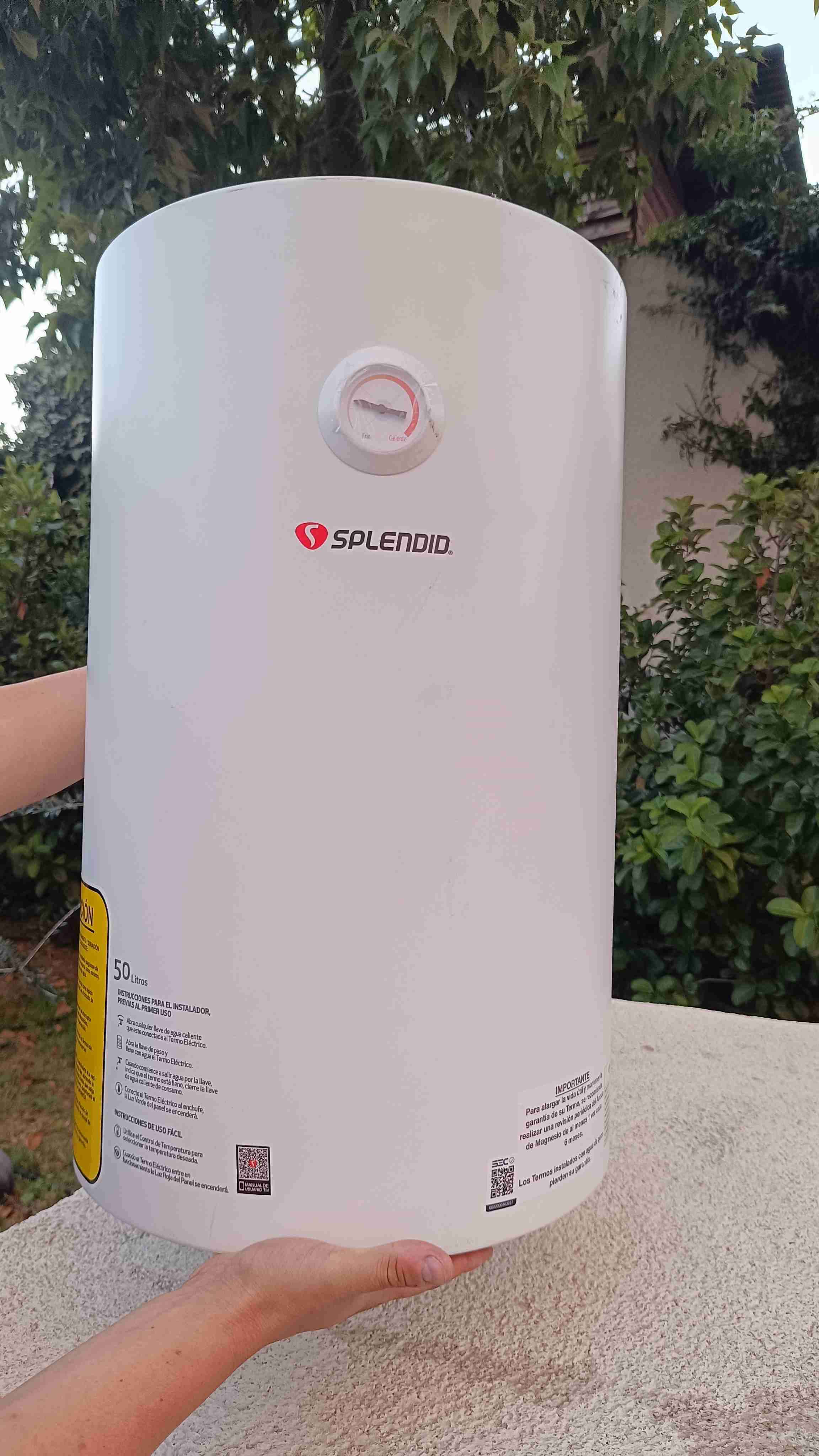 Calefón eléctrico Splendid 50 litros