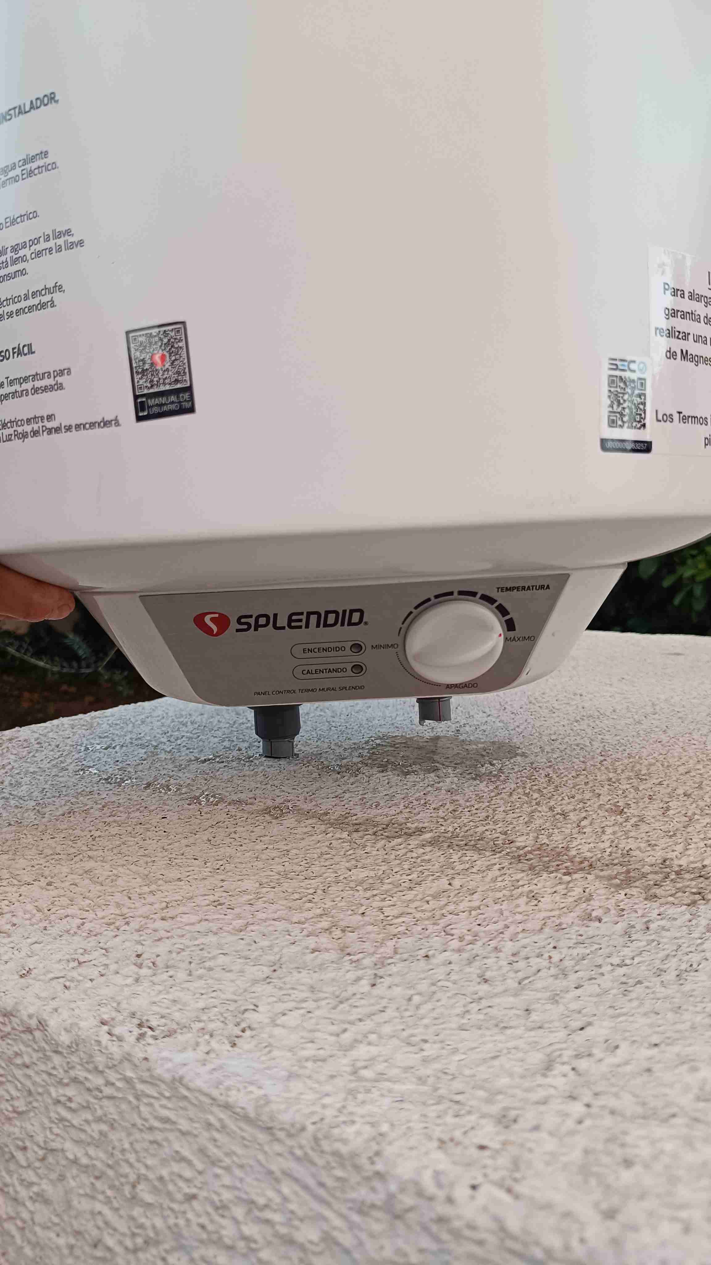Calefón eléctrico Splendid 50 litros - miniatura 2