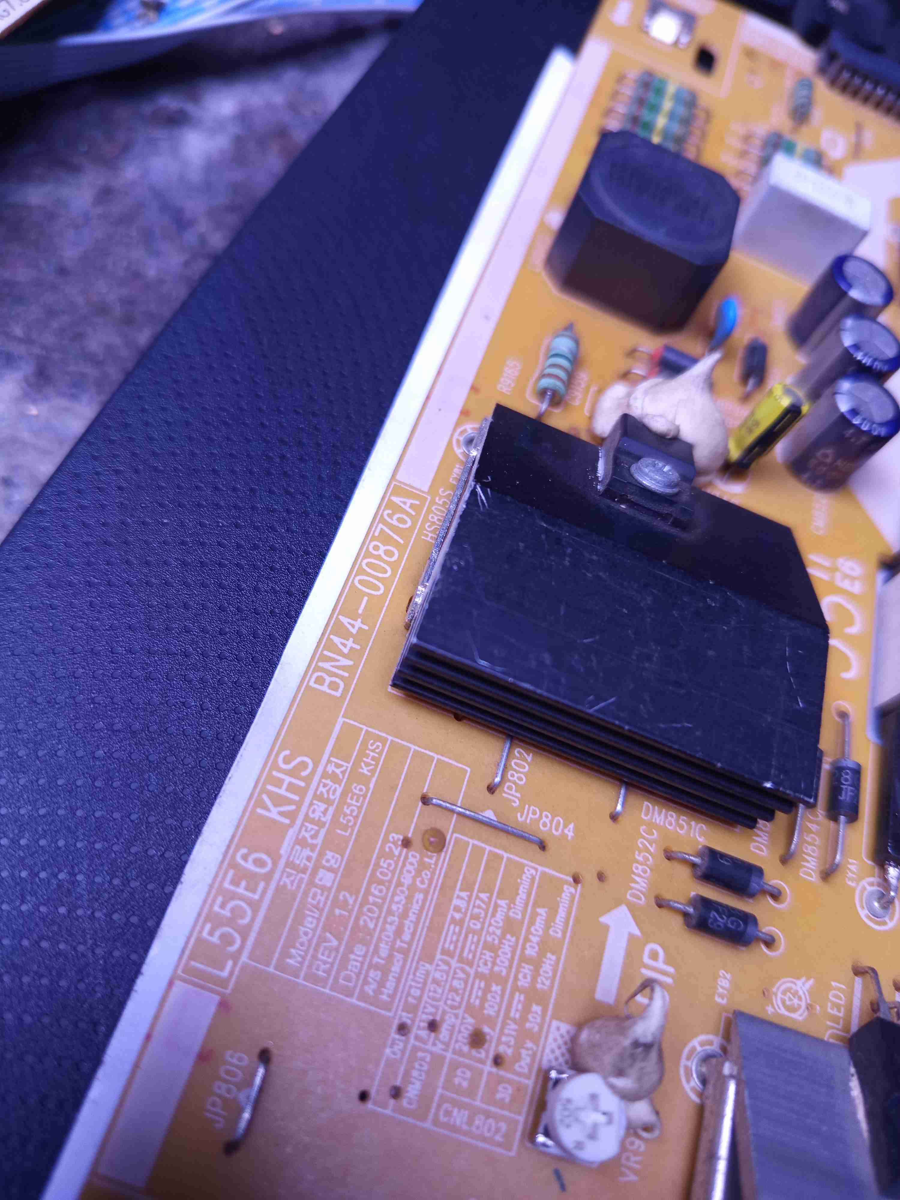 fuente de poder para TV Samsung UN55MU7500FXZA - miniatura 2