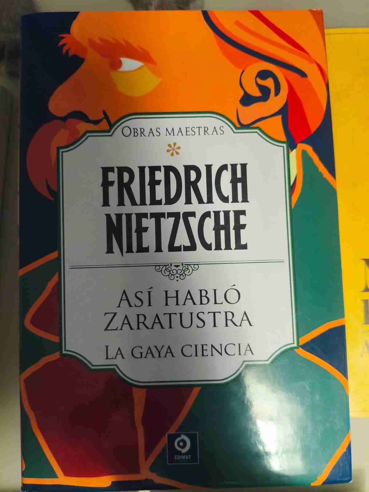 Libro 'Así habló Zaratustra'