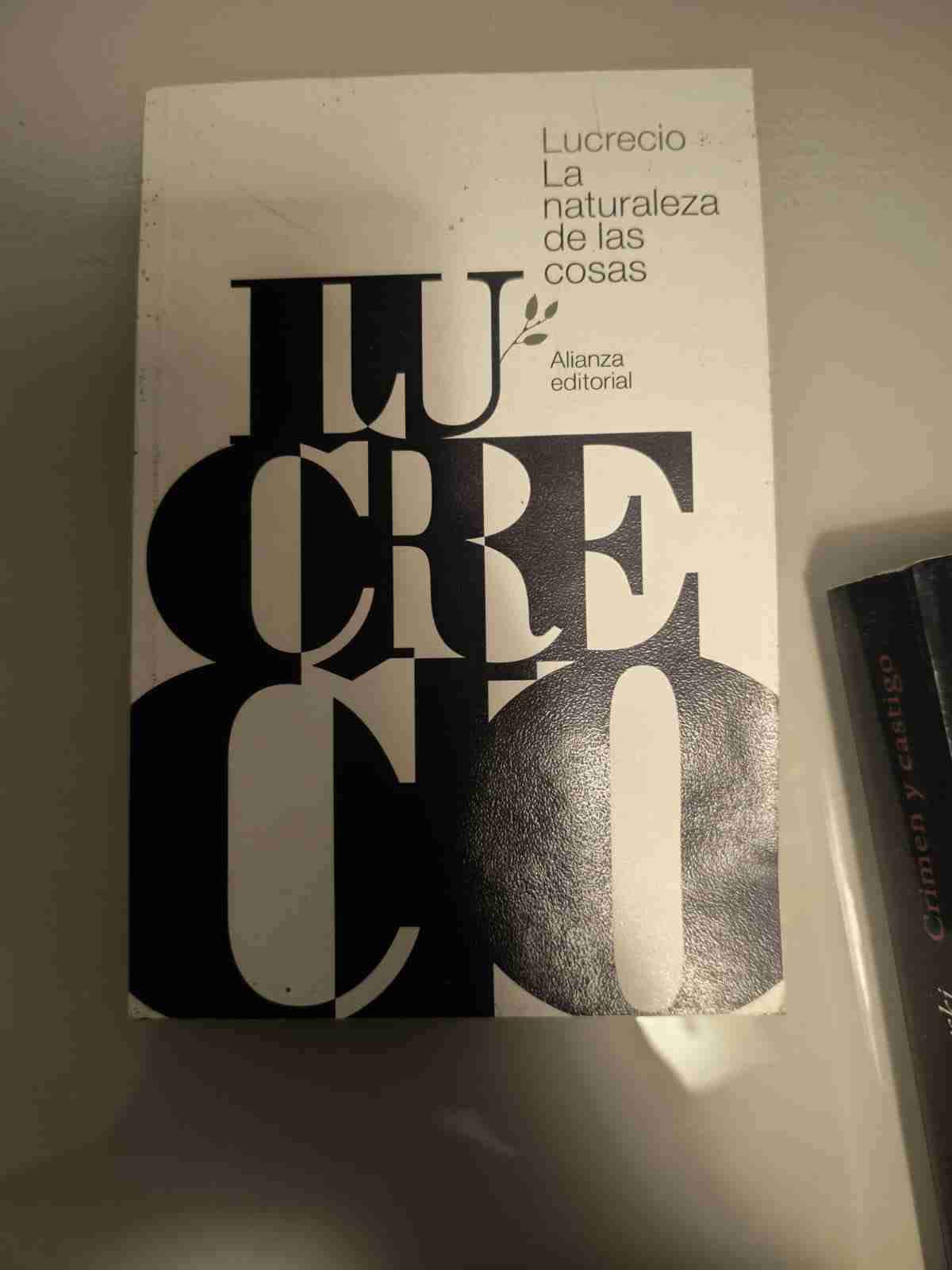 Libro La naturaleza de las cosas