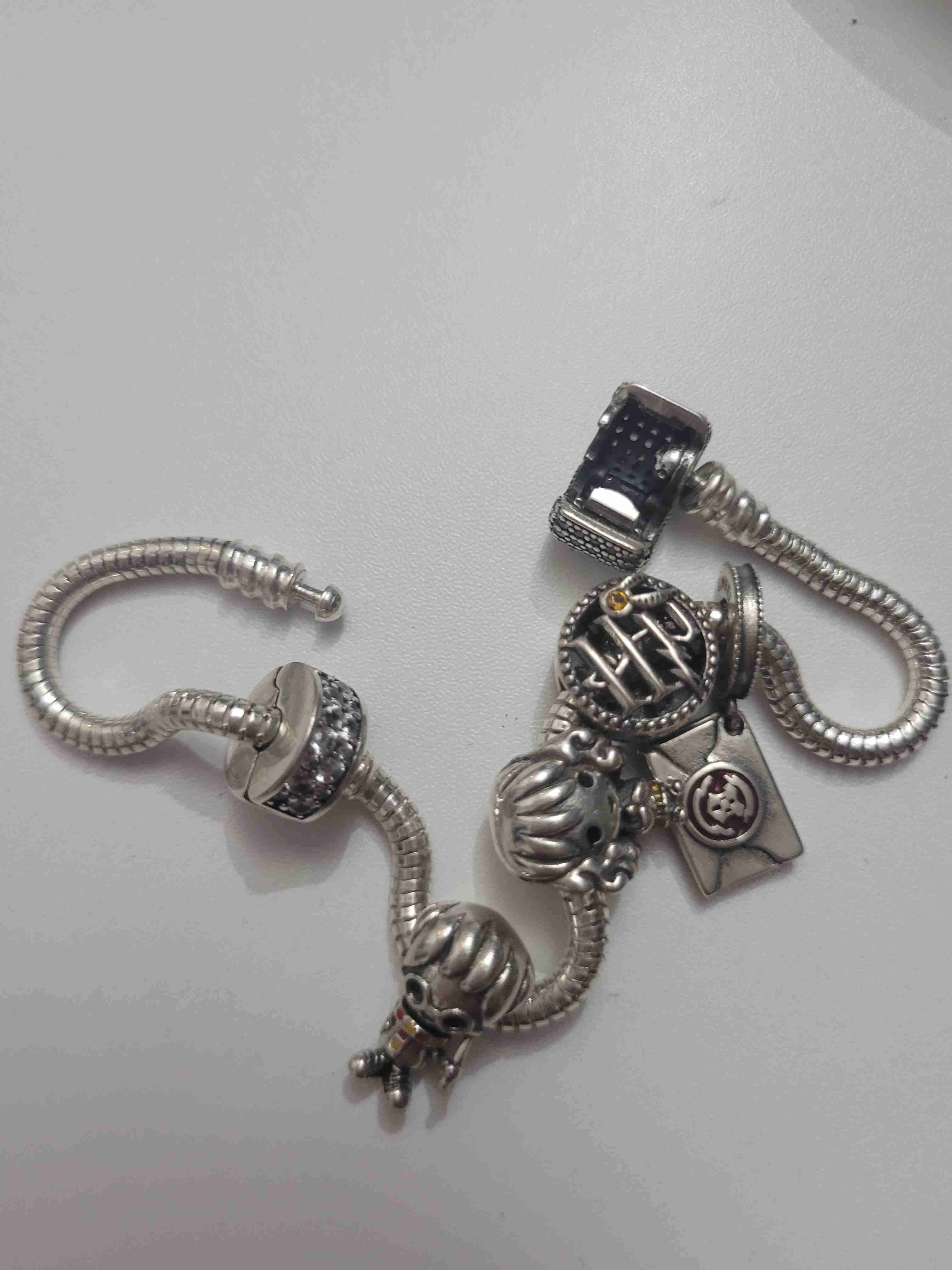 Pulsera de charms en plata - miniatura 2