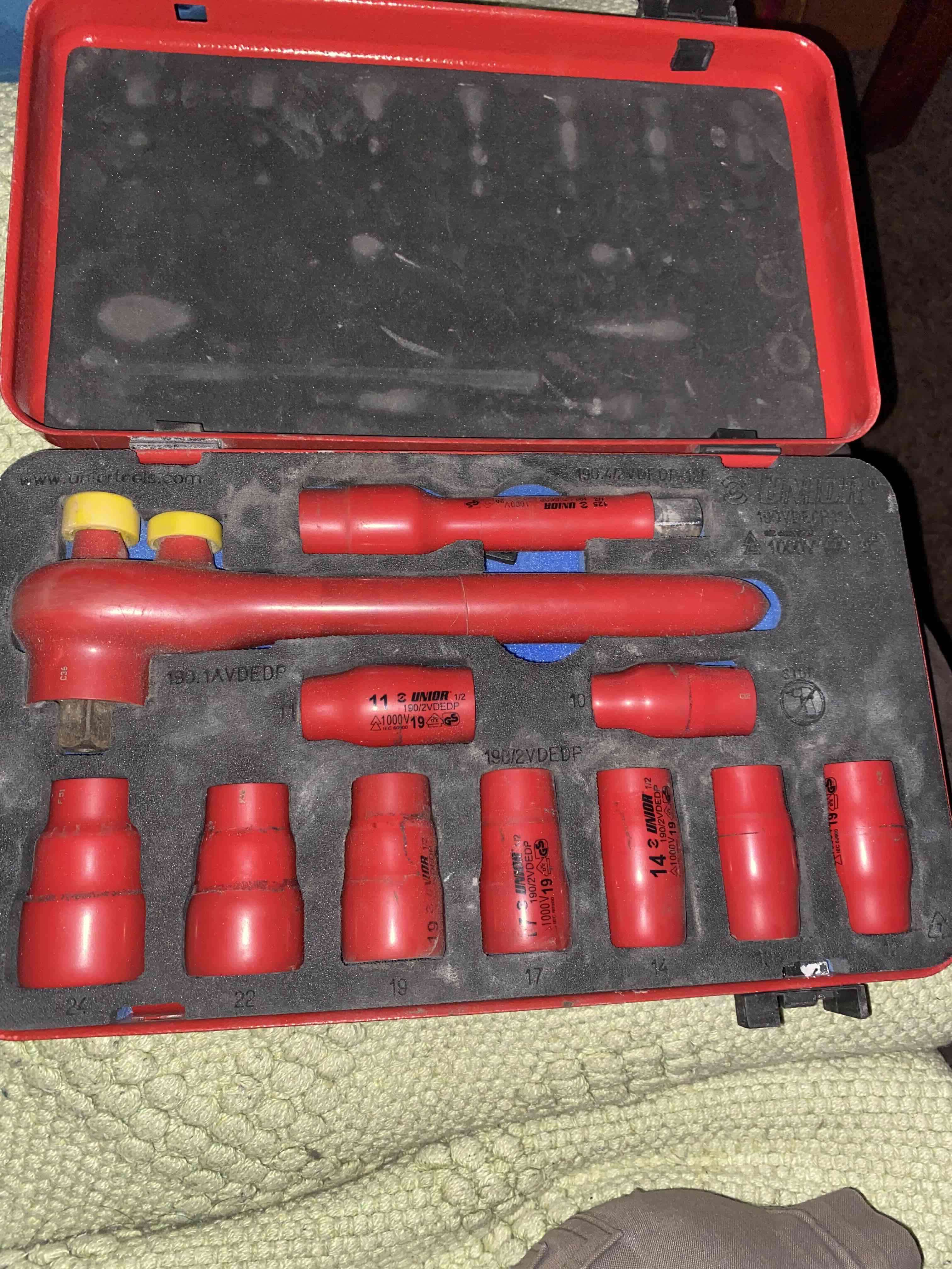 Set de llaves aisladas eléctricas