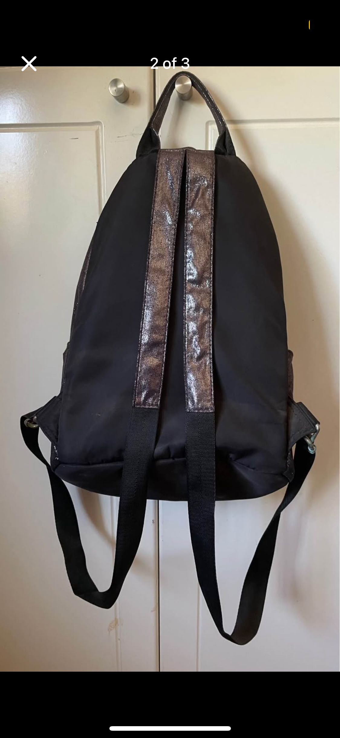 Mochila metálica brillante - miniatura 2