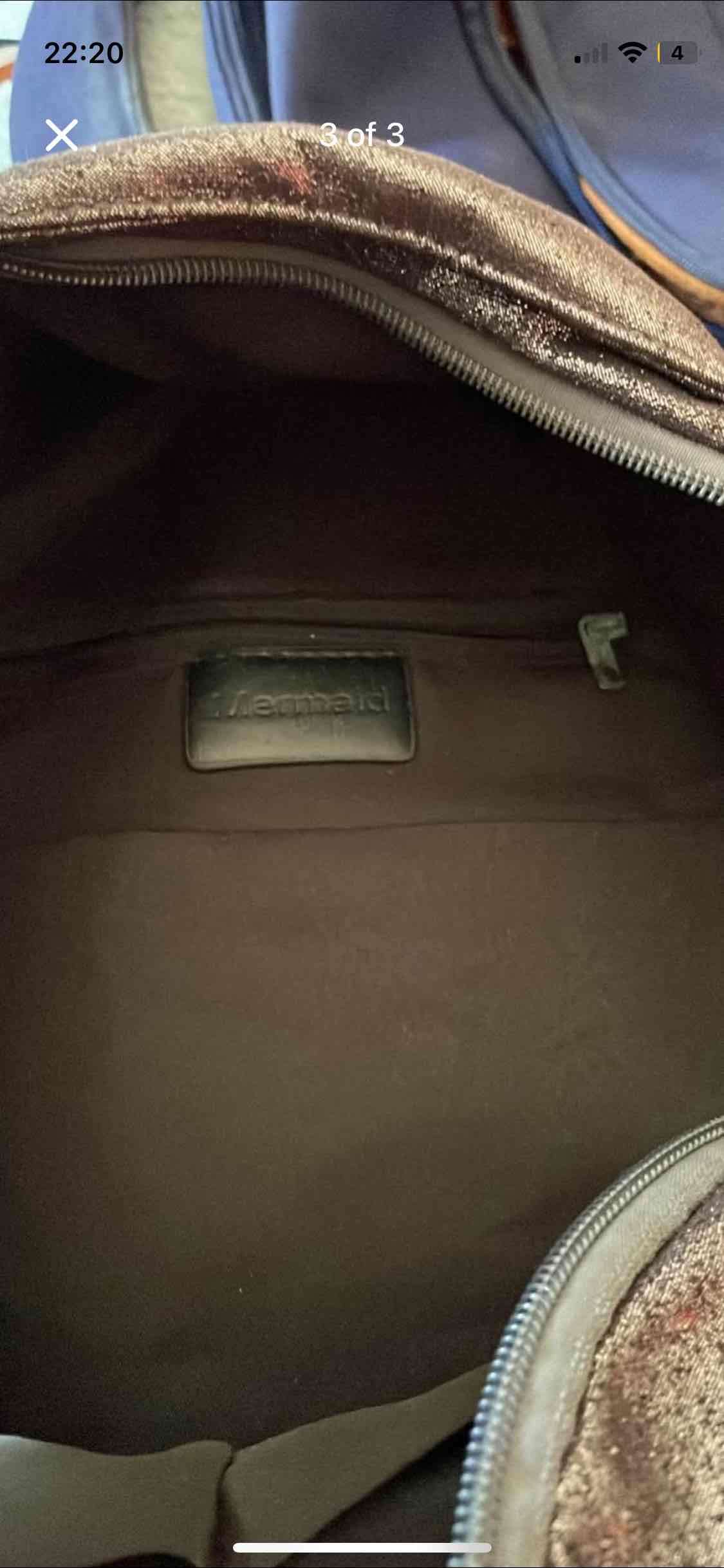 Mochila metálica brillante - miniatura 3