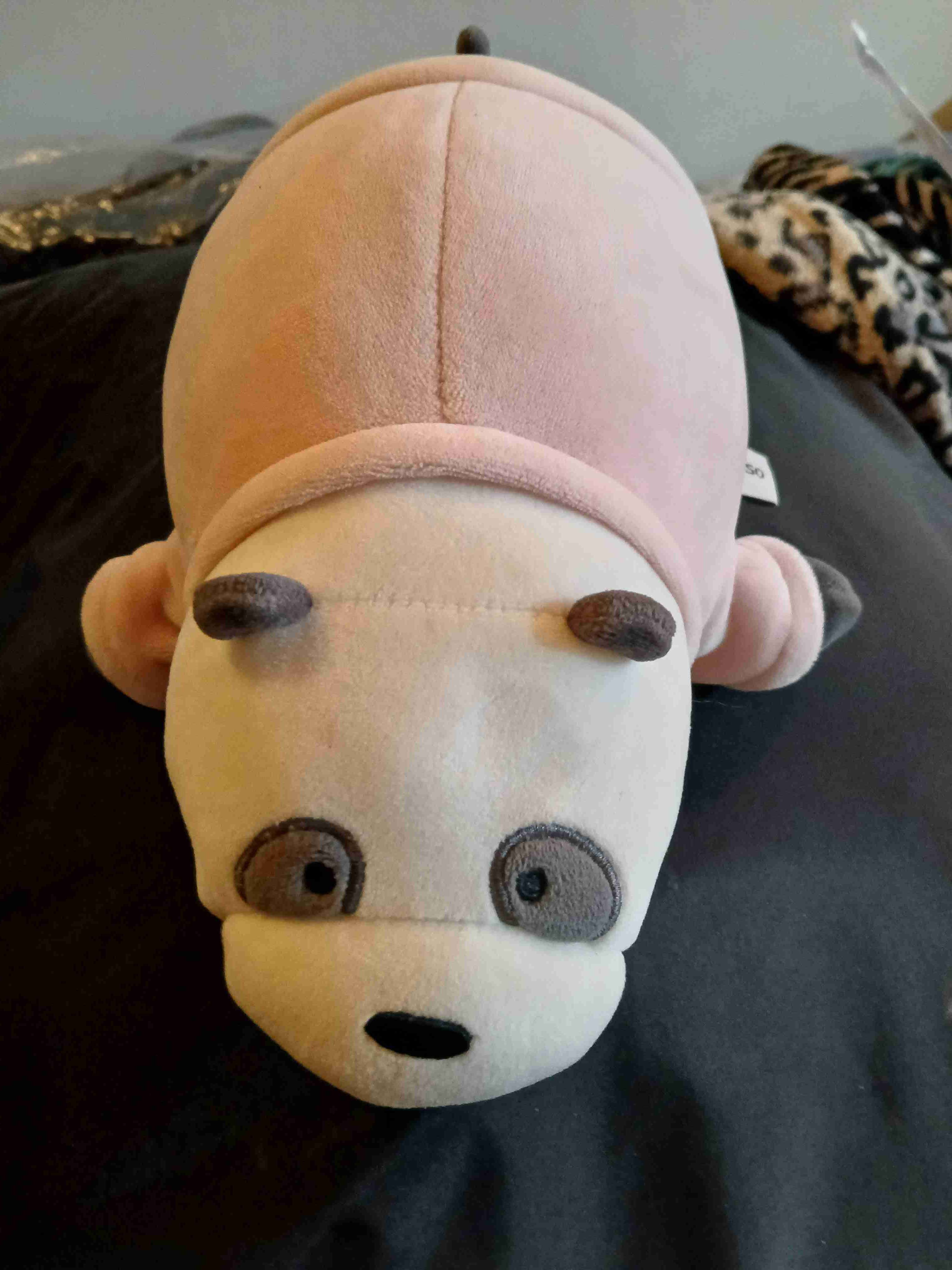 Peluche panda rosa