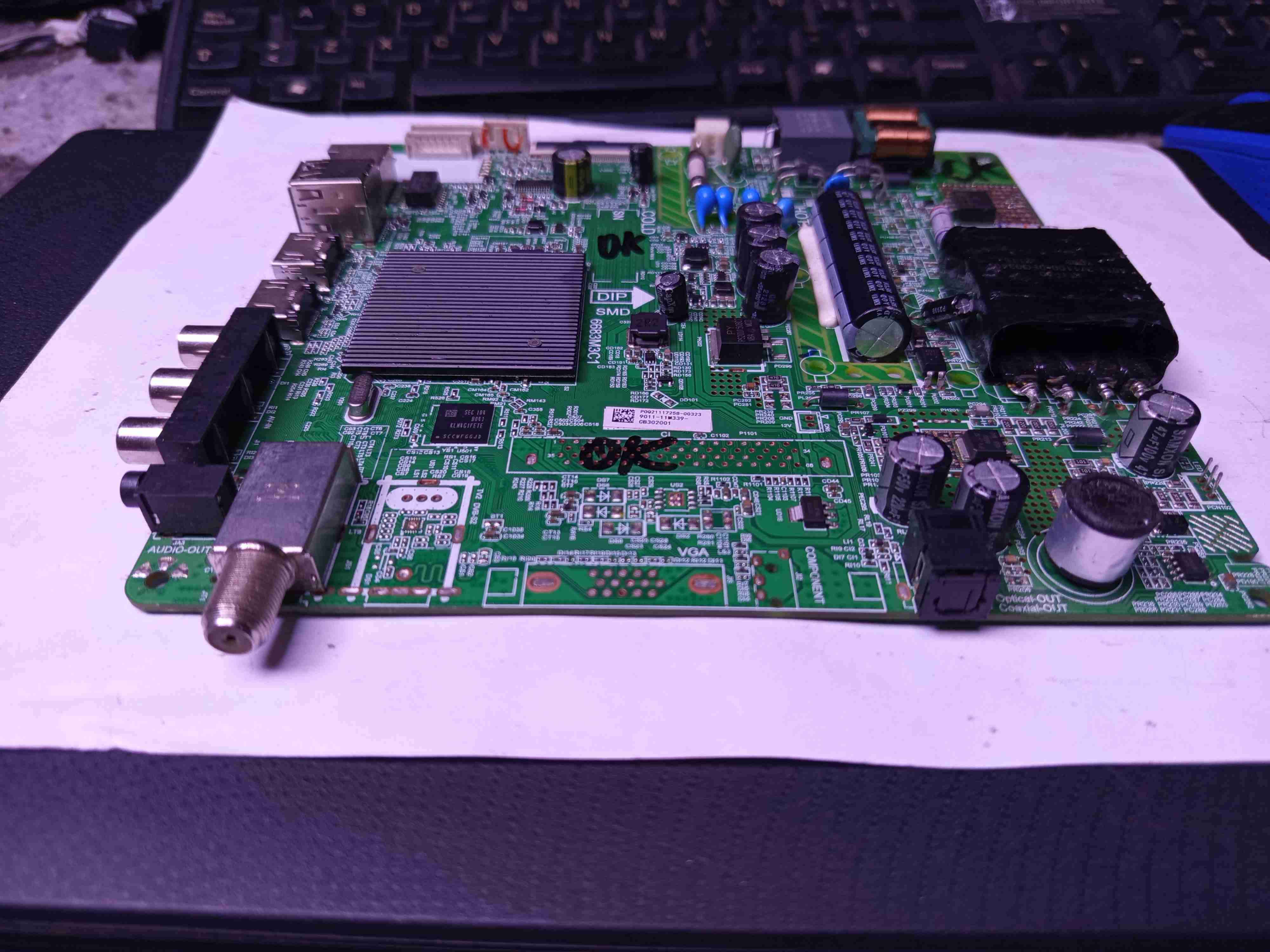 Mainboard televisor 43 pulgadas modelo 6683m3c1 - miniatura 6
