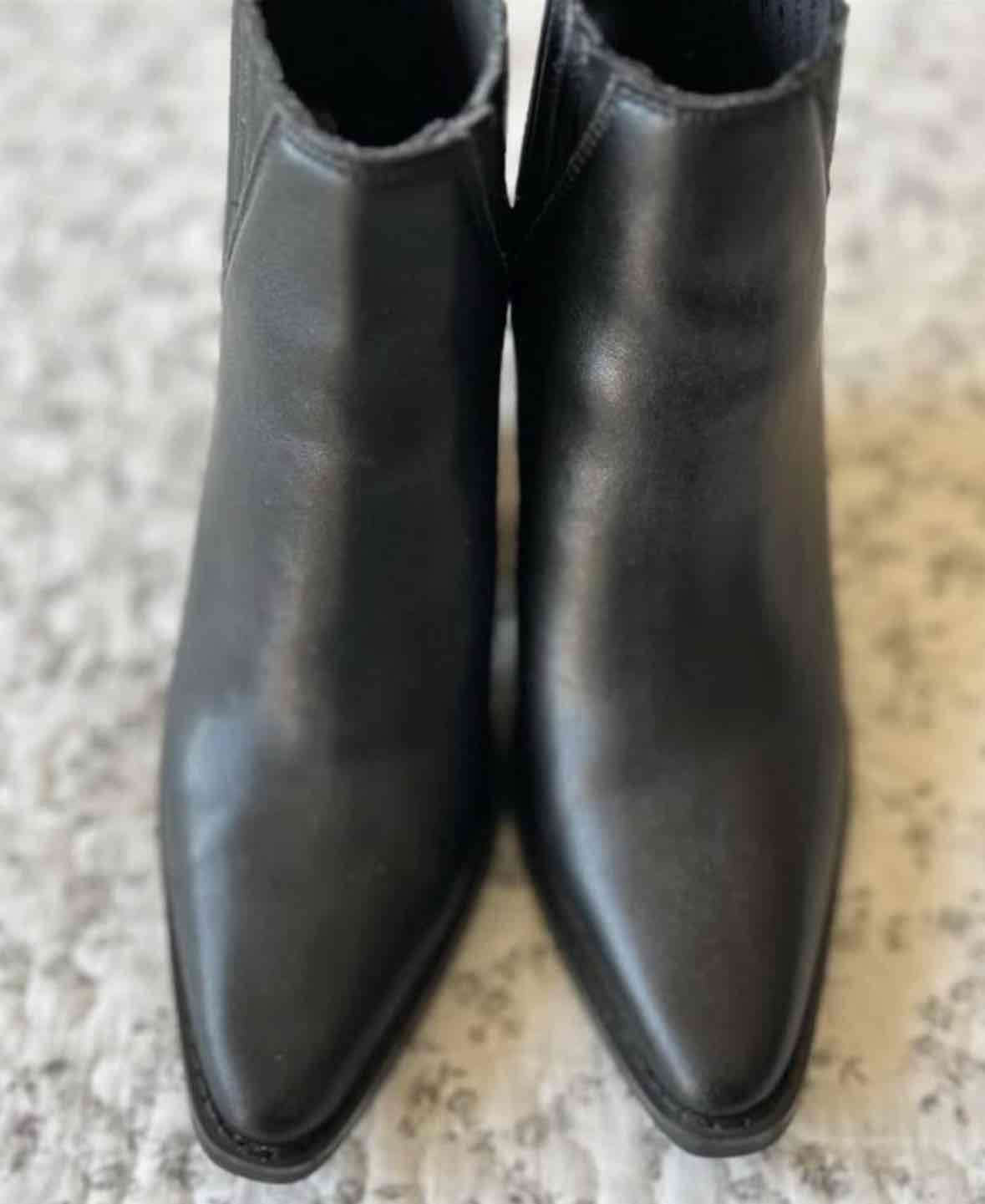 Botines negros de cuero - miniatura 3