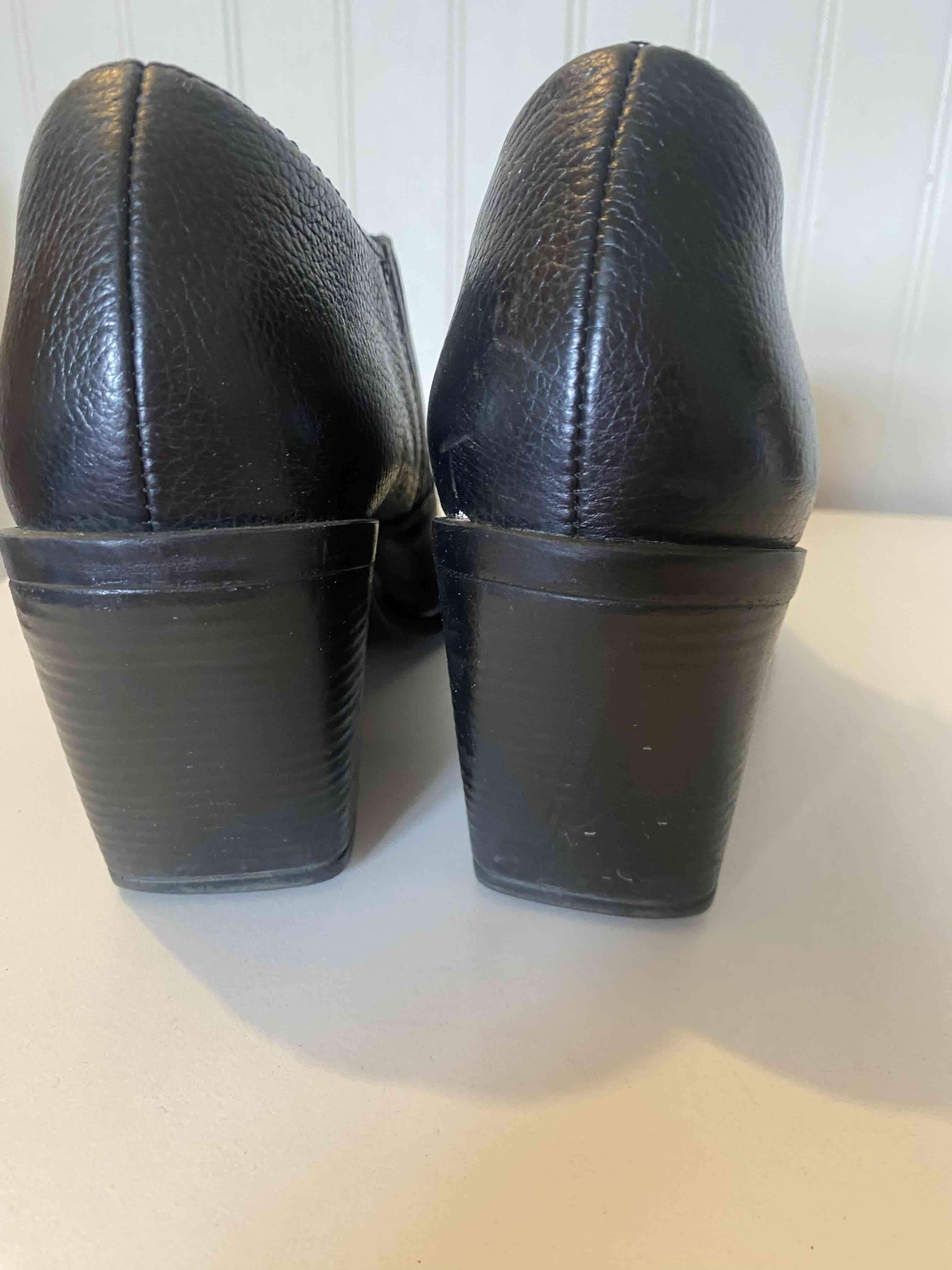 Botines de cuero negro - miniatura 2