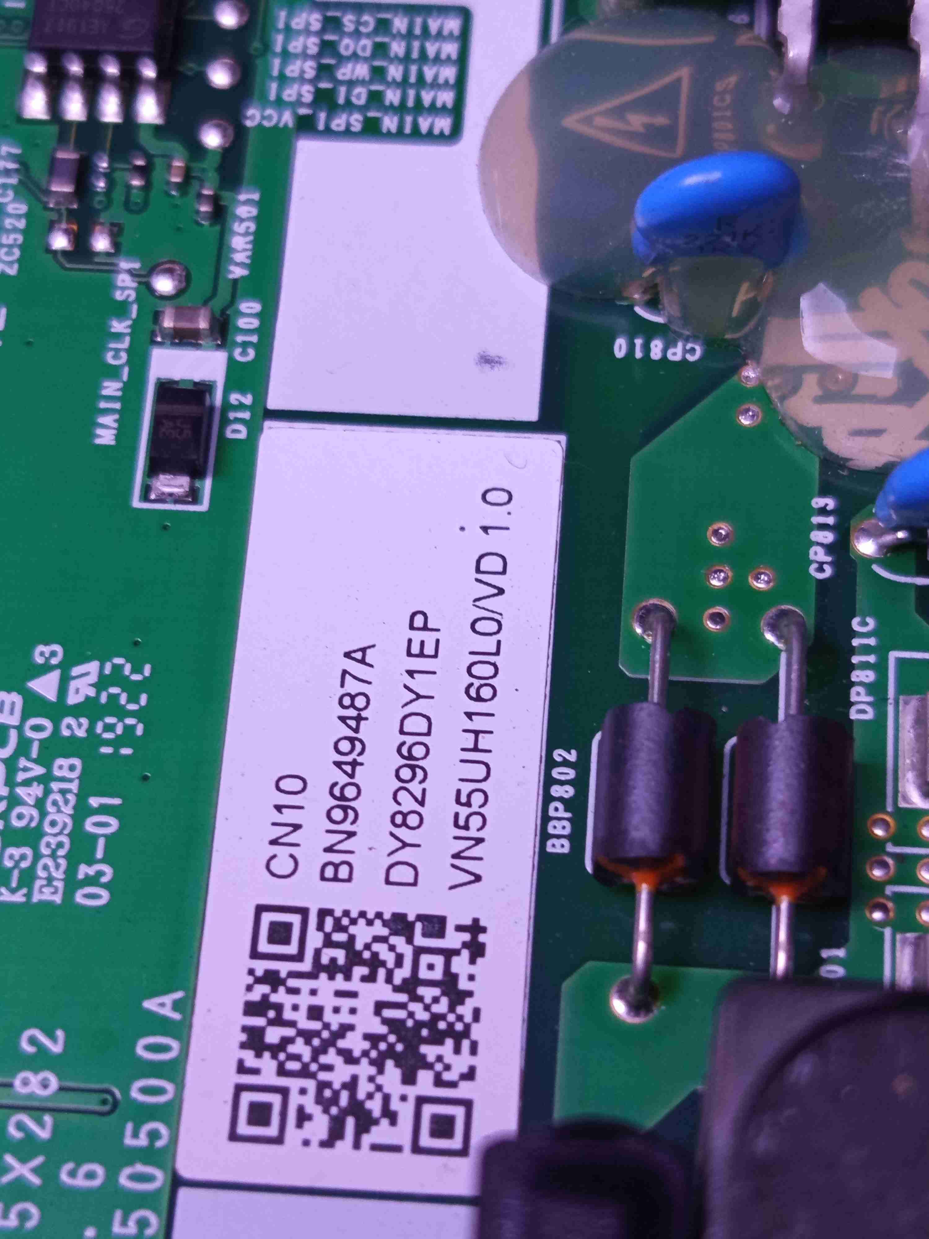 Mainboard televisor Samsung un55nu7090 - miniatura 2