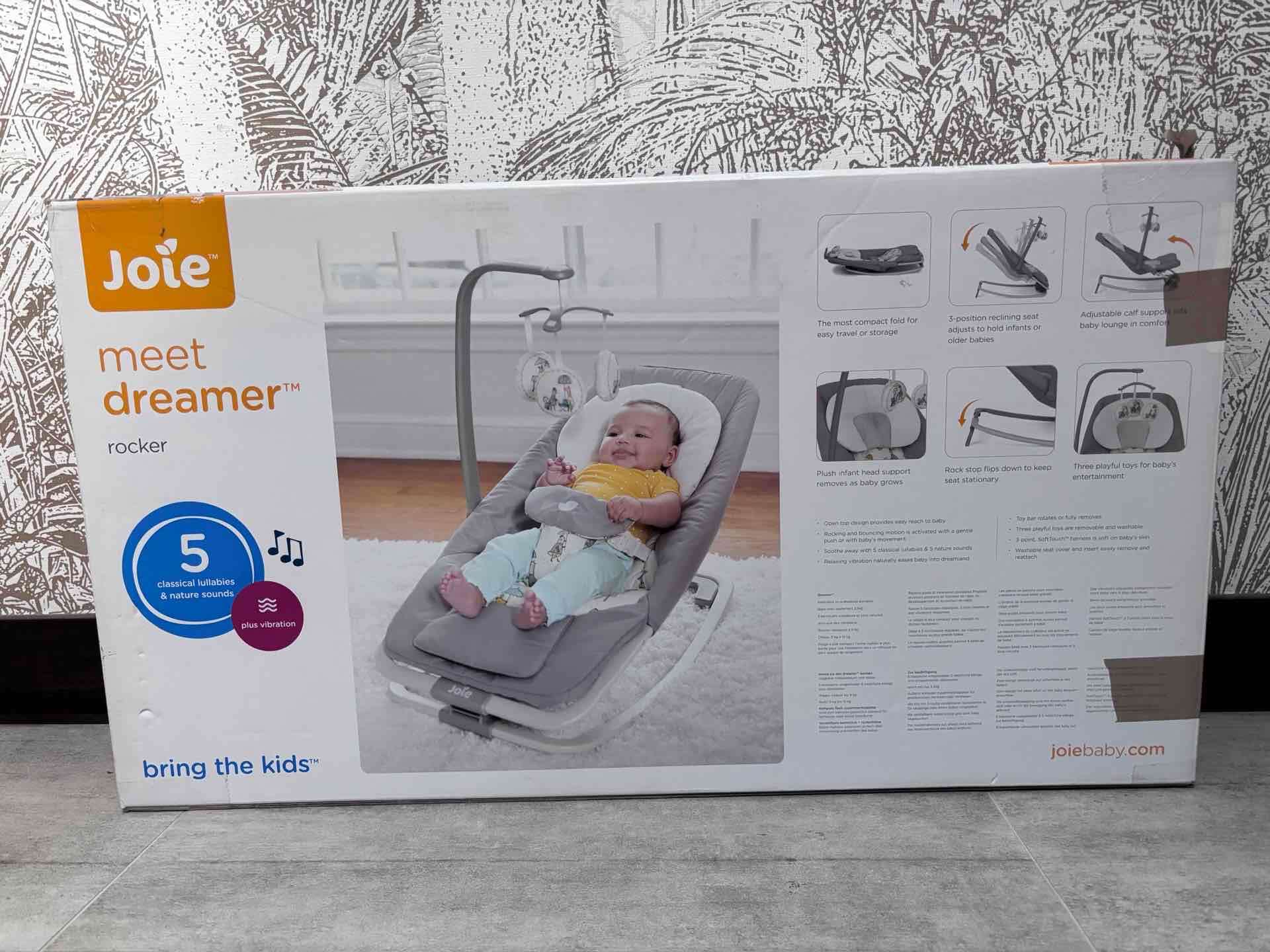 Silla mecedora para bebé Joie - miniatura 2