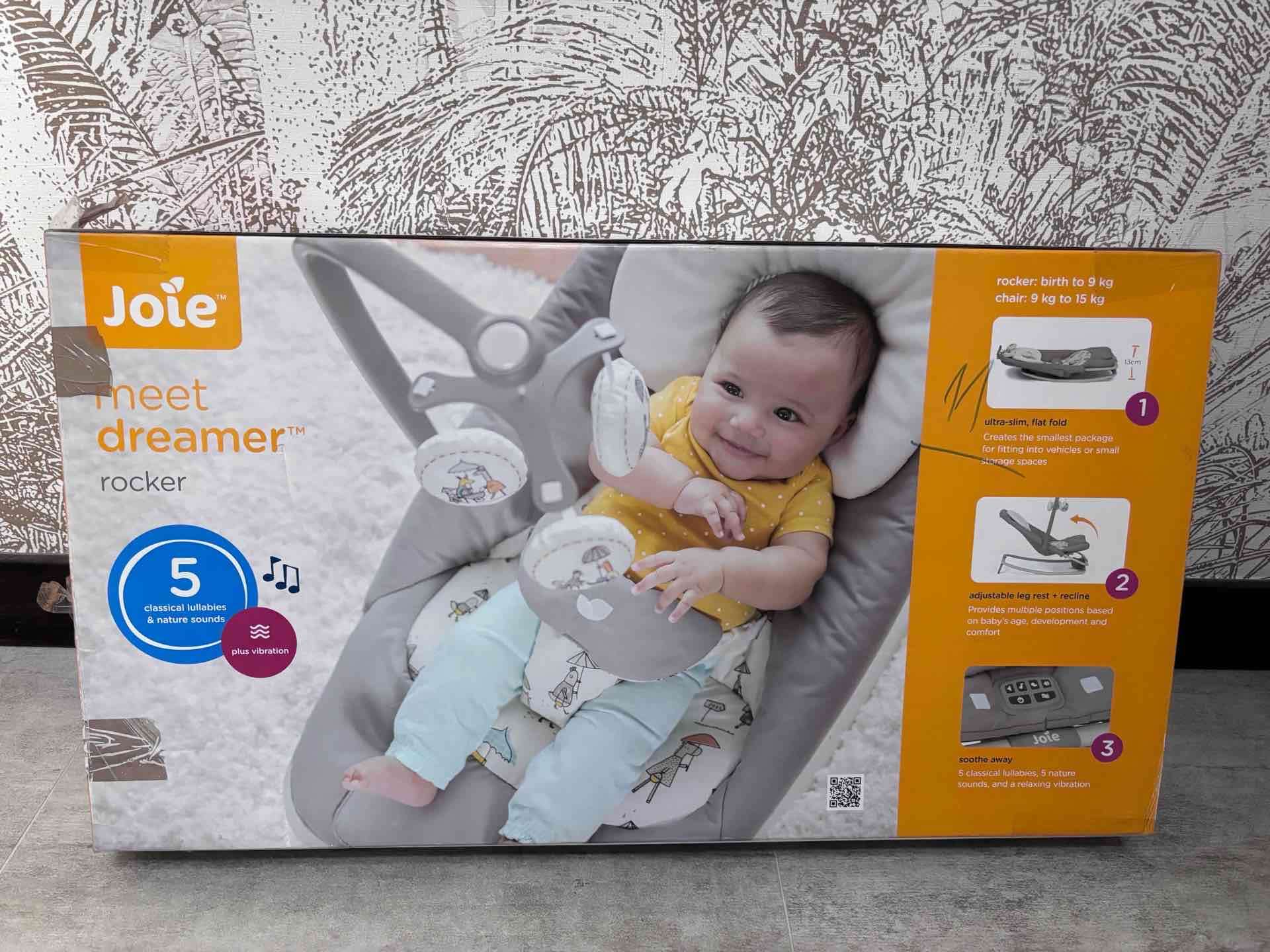 Silla mecedora para bebé Joie - miniatura 3