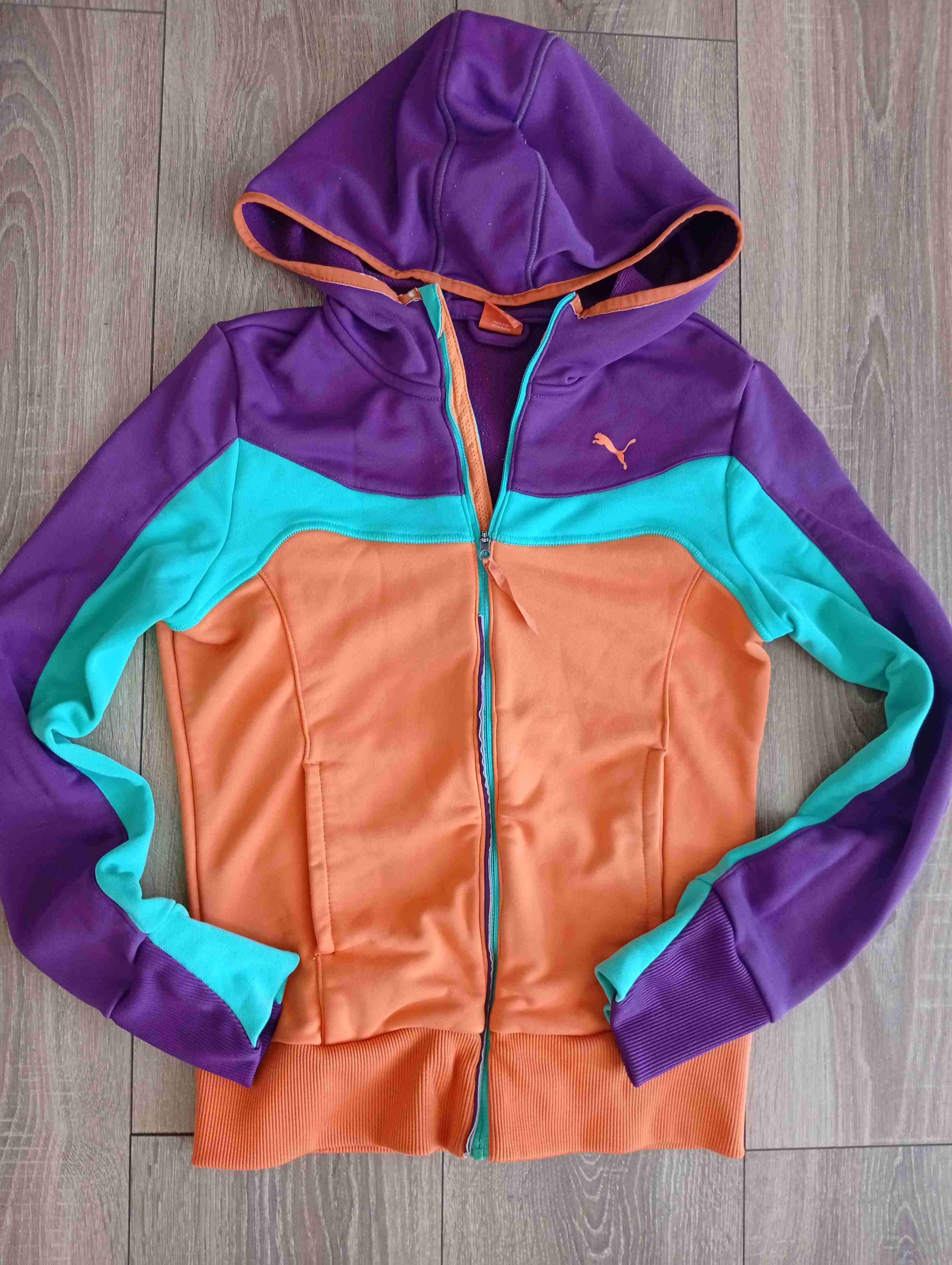 Polerón con Capucha Multicolor