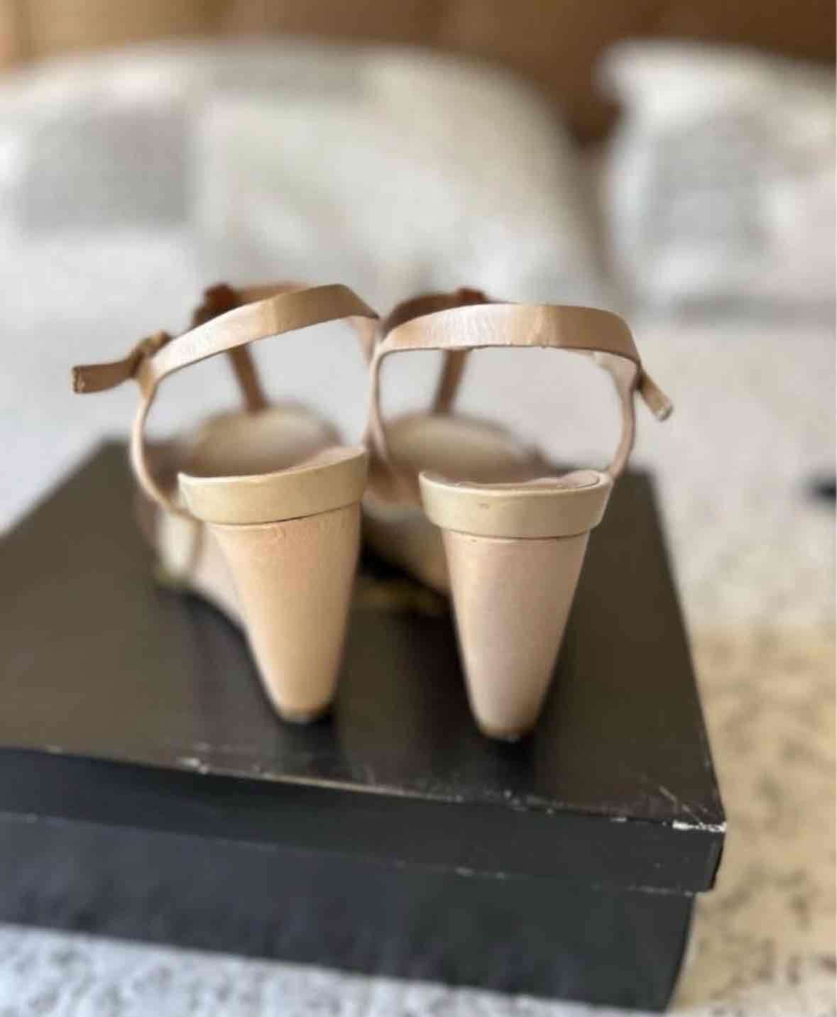 Sandalias plataforma Cuero - miniatura 3