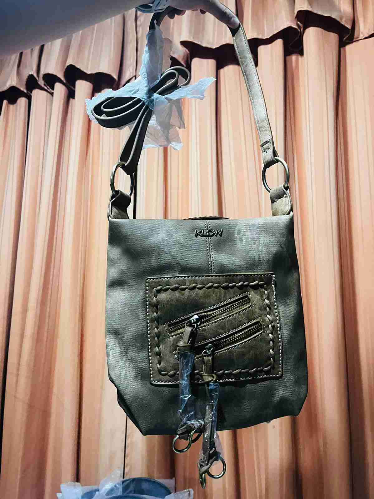 Bolso cruzado marrón klow - miniatura 2