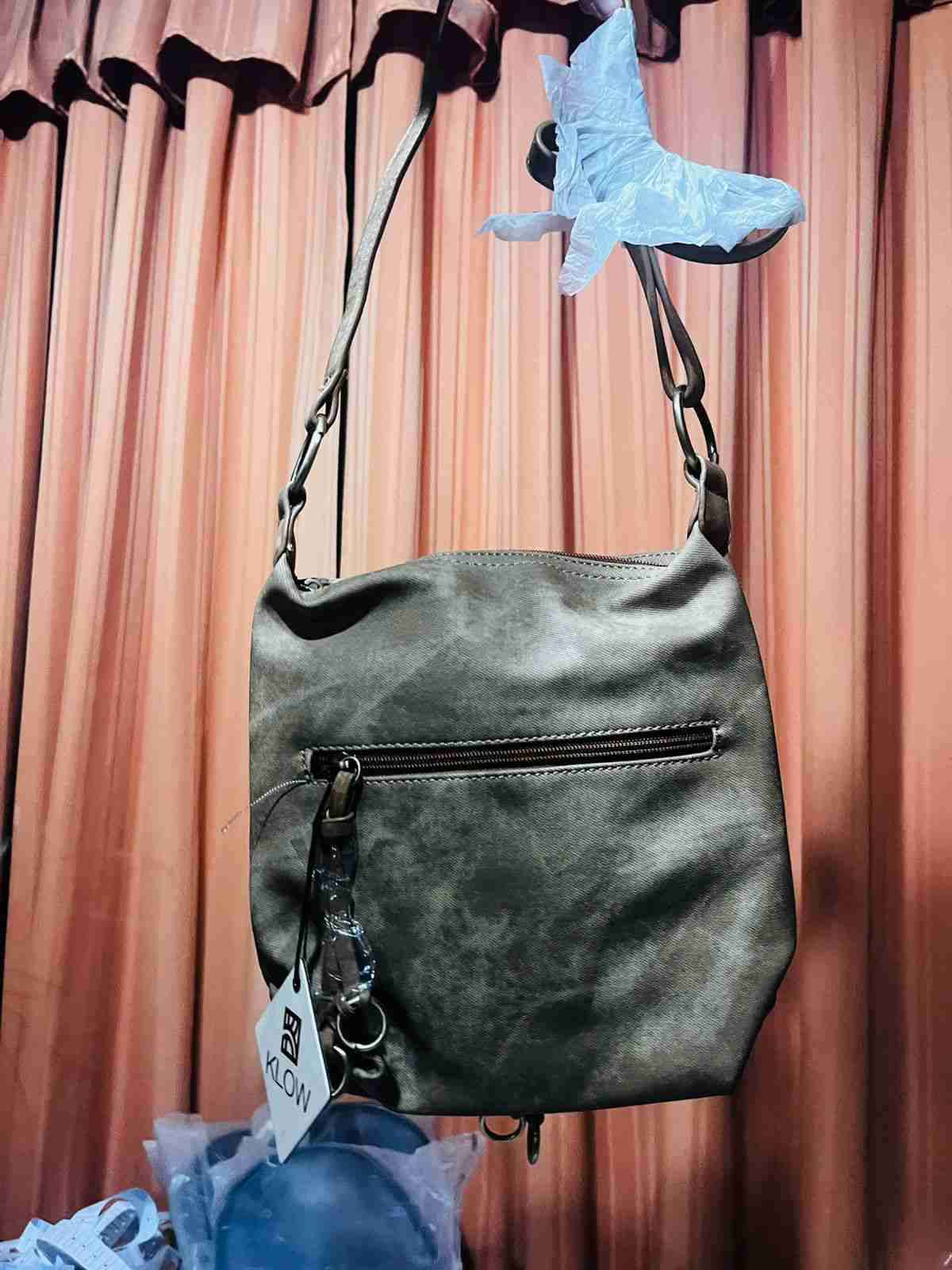 Bolso cruzado marrón klow - miniatura 3