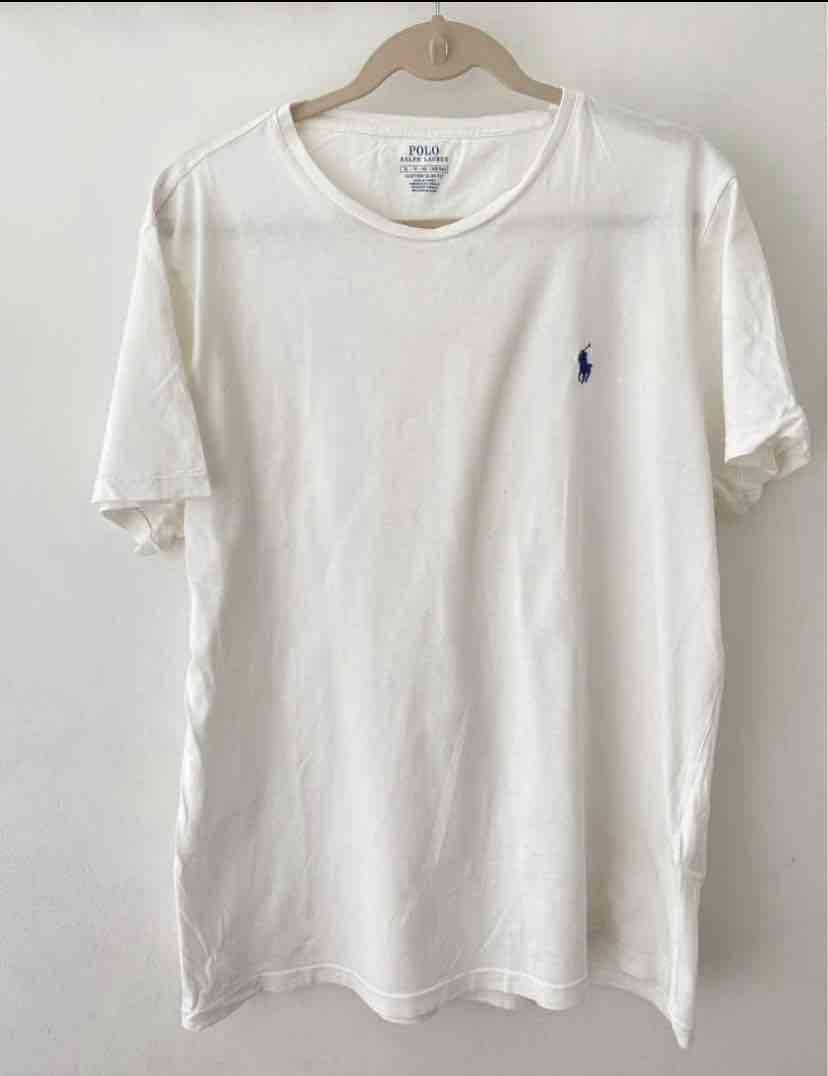 Polera blanca Polo Ralph Lauren