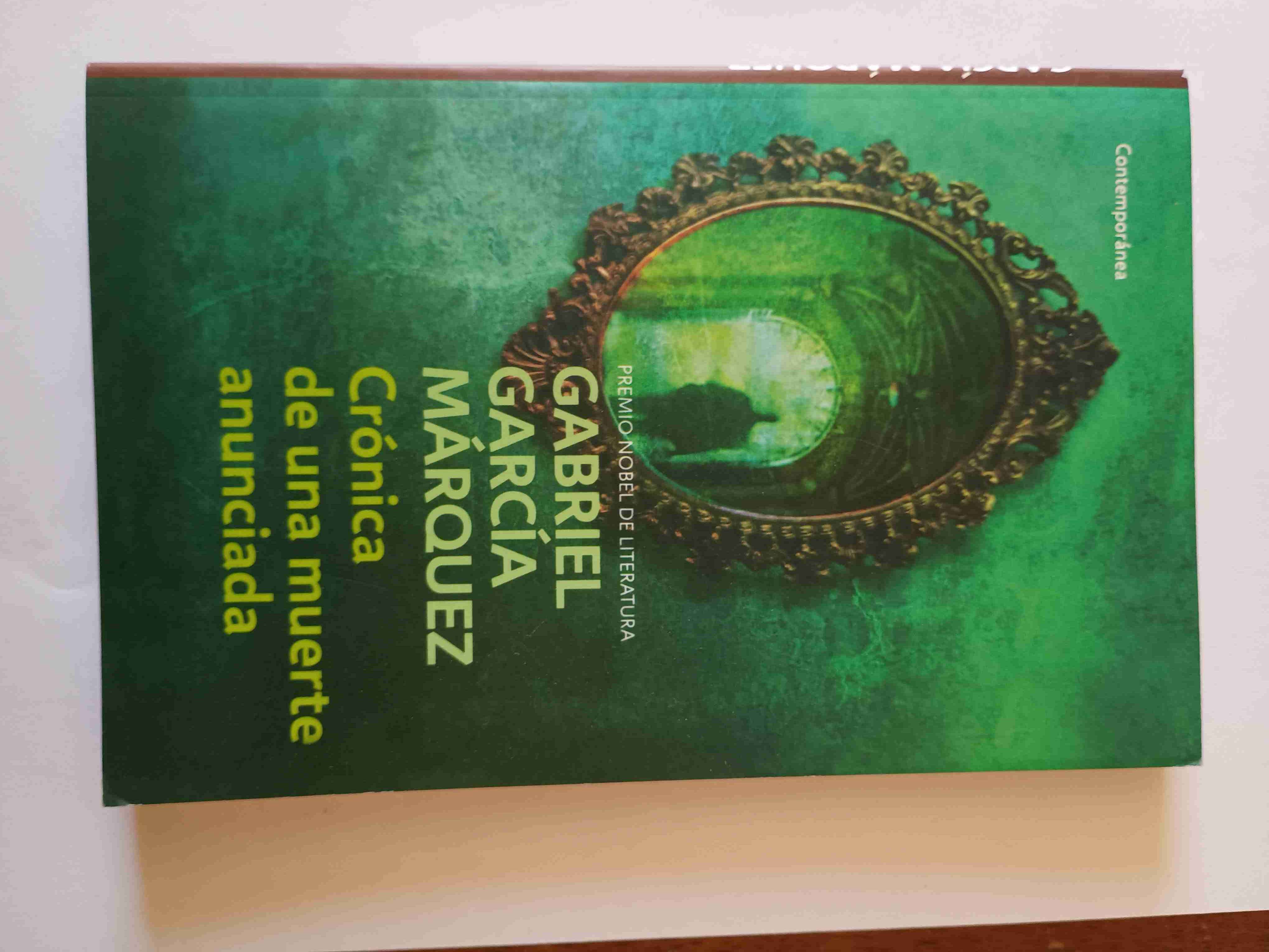 Libro Crónica de una muerte anunciada