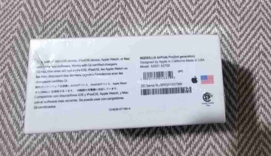 Caja nueva Apple sellada 2da y 3ra generación. - miniatura 5