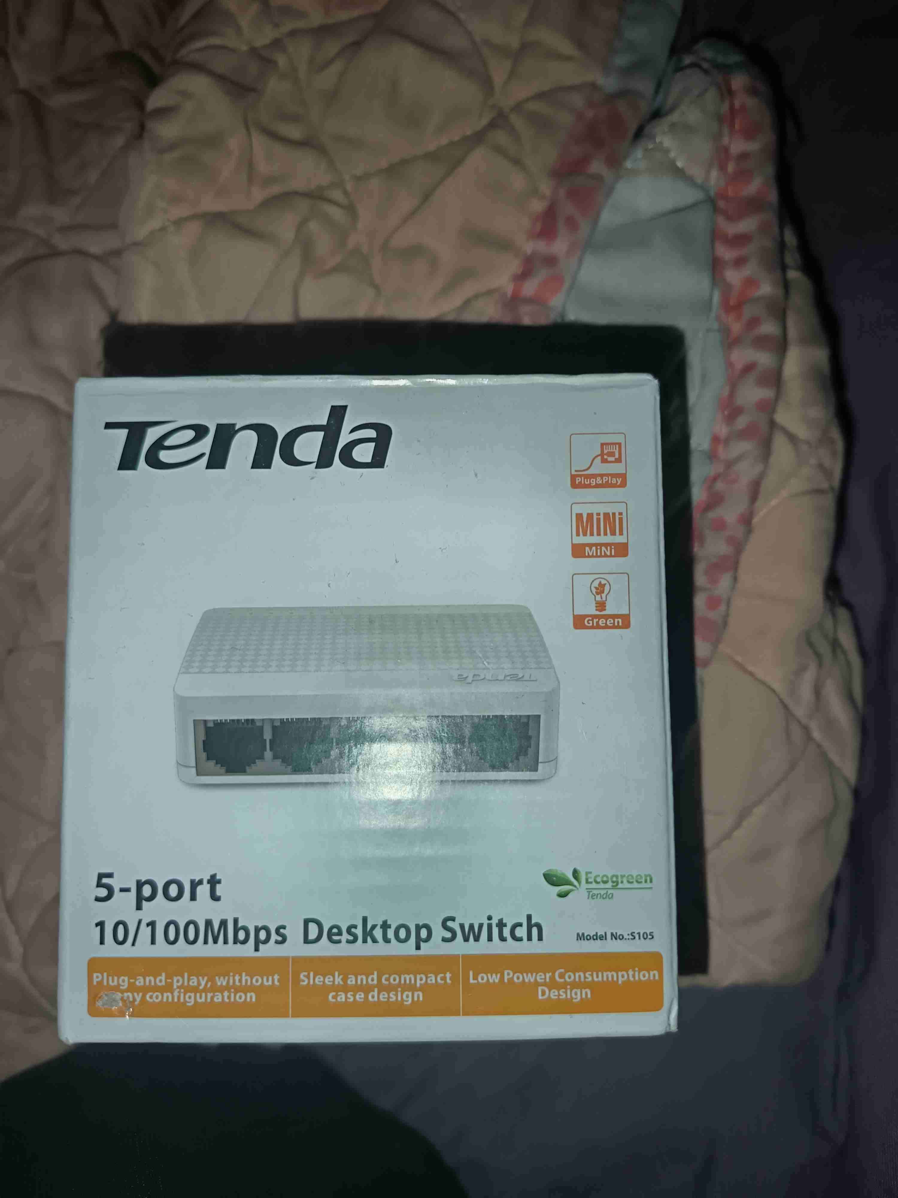 Switch de Escritorio Tenda 5 Puertos