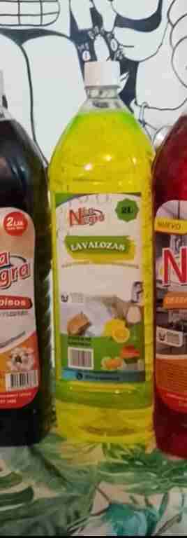 Detergente lavaloza limón 2L